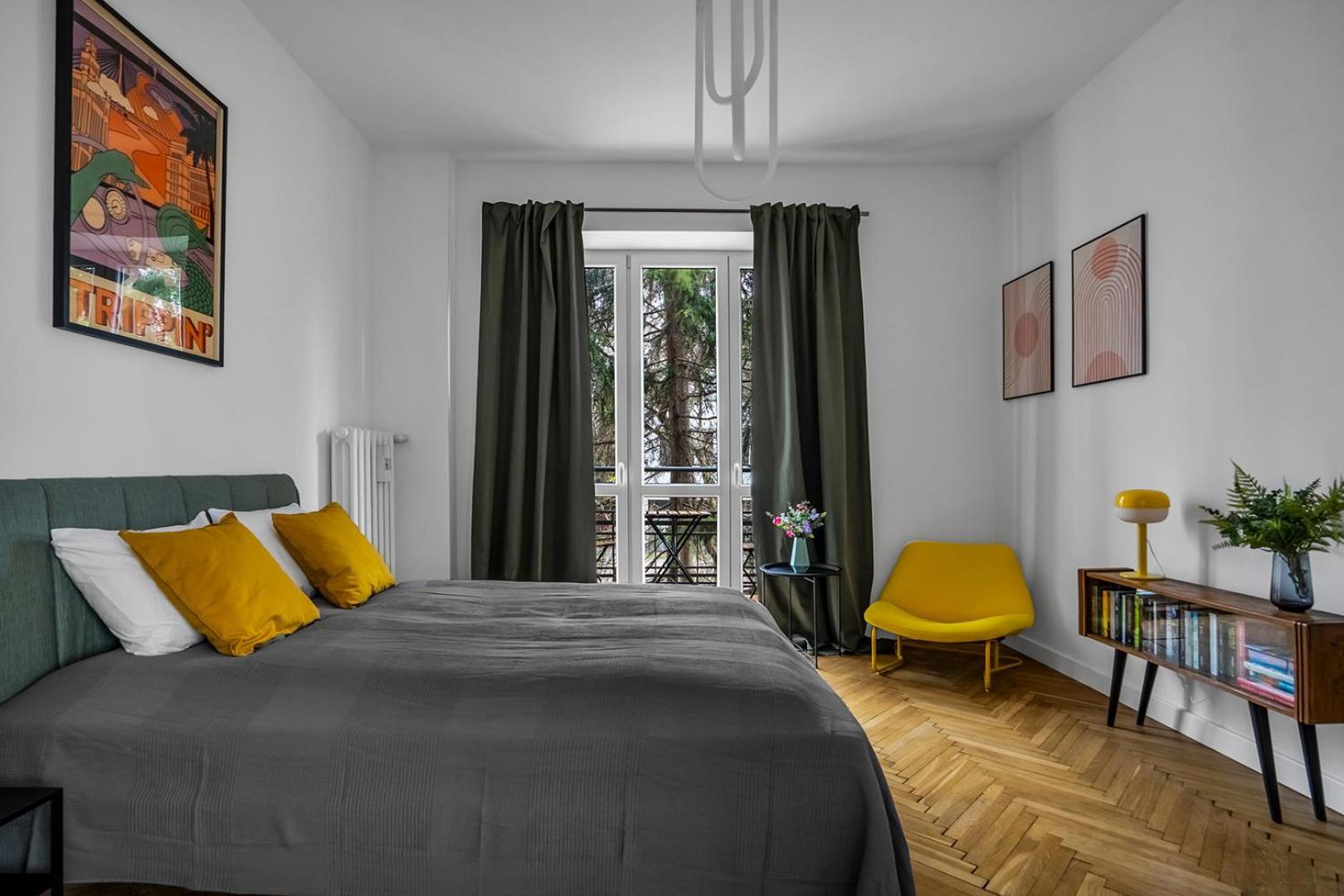 Near River - 58m2, Metro, Balcony Apartamento Varsóvia