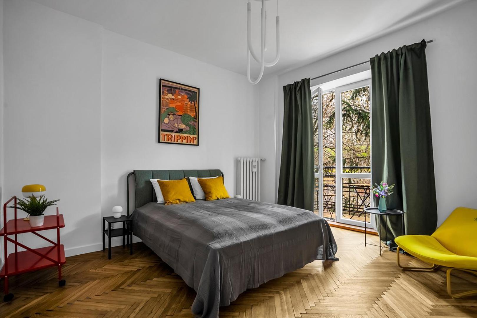 Near River - 58m2, Metro, Balcony Apartamento