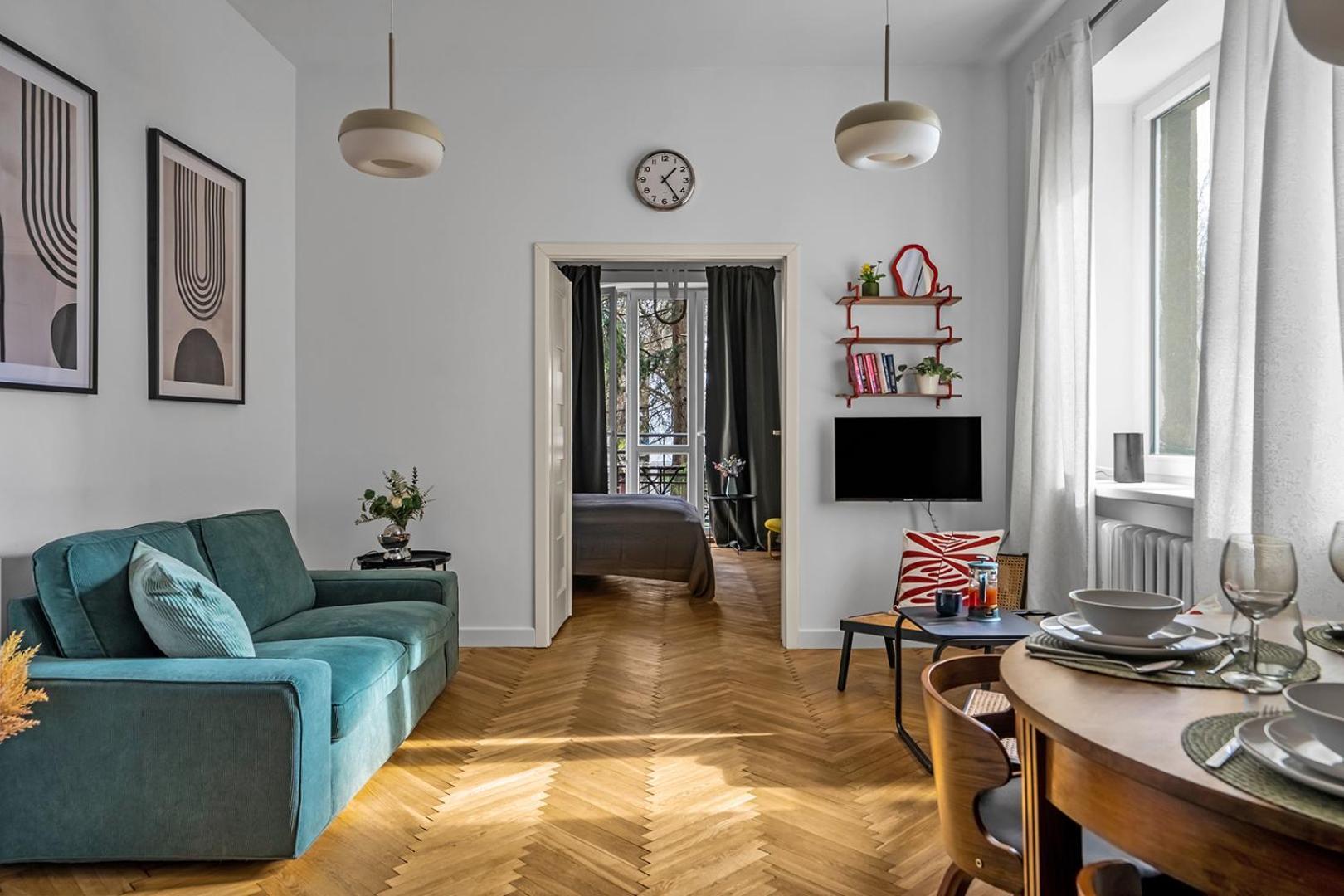 Near River - 58m2, Metro, Balcony * Varsóvia