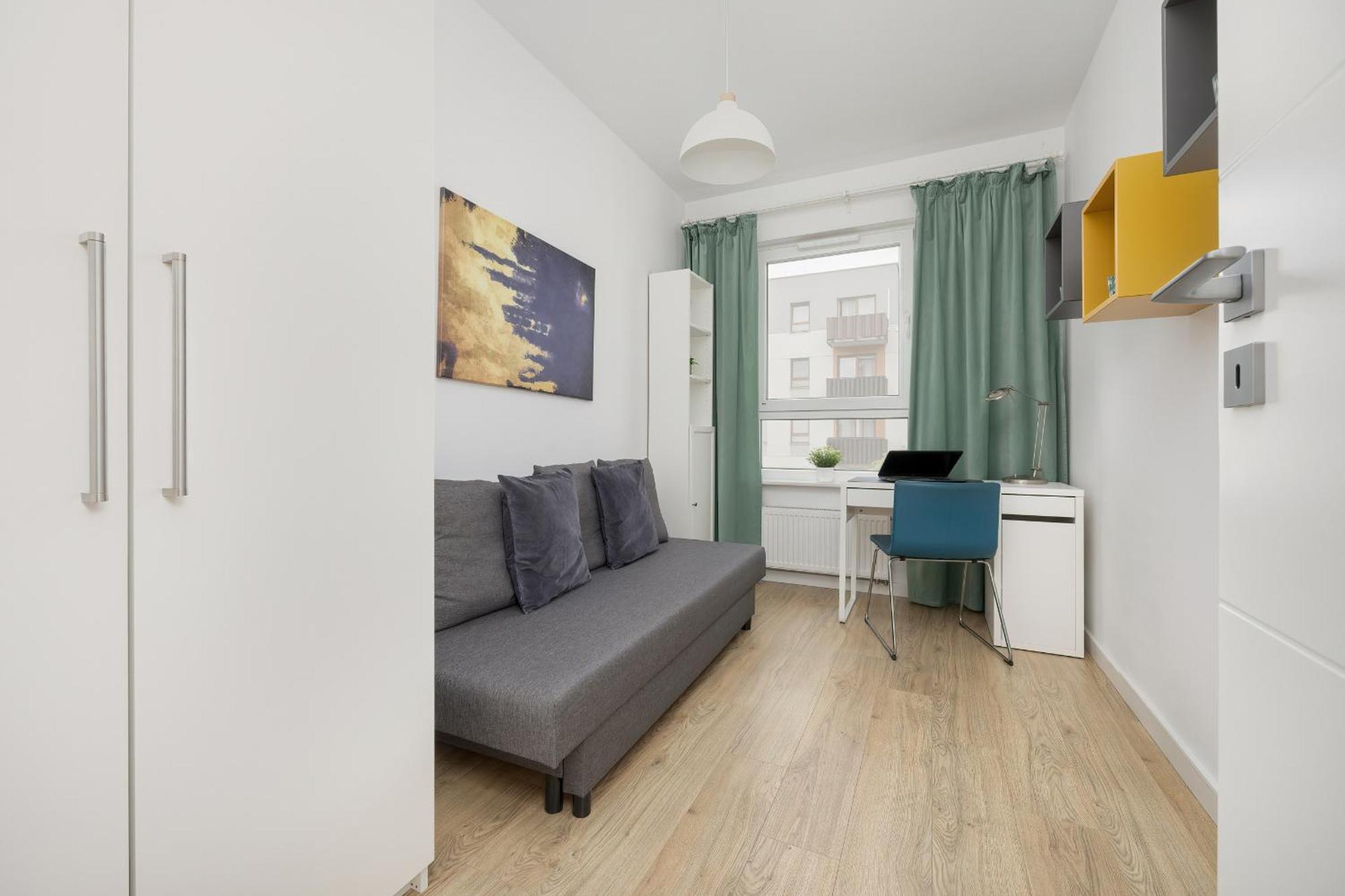 Apartment Comfy Two-bedroom Near Chopin Airport Warsaw's Ursynow By Renters