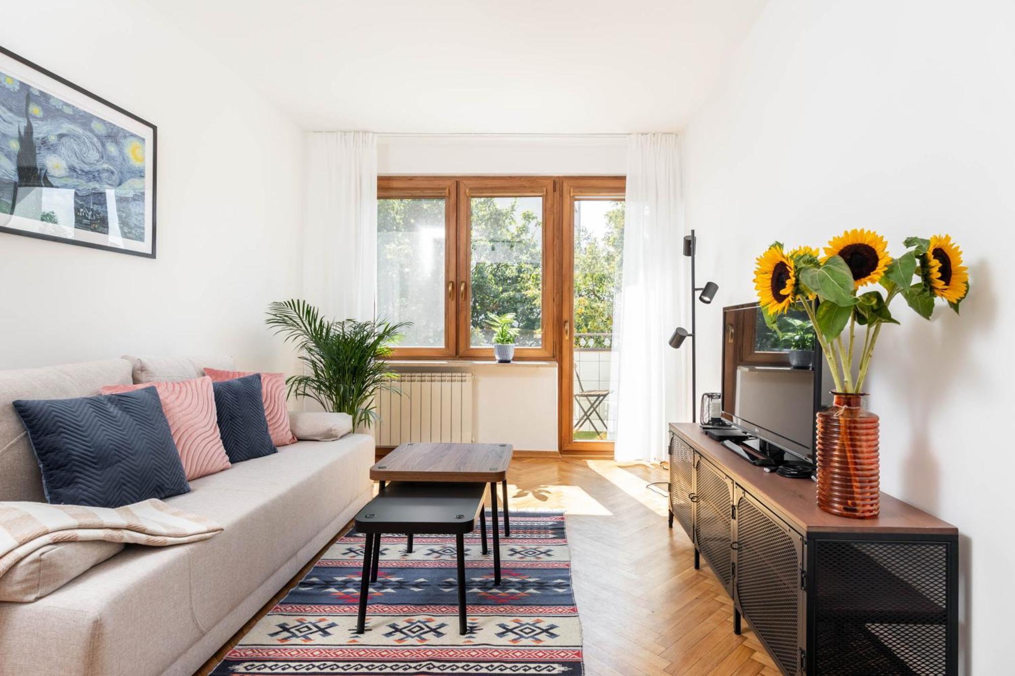 Apartament Przytulne Mieszkanko Z Balkonem I Parkingiem W Sercu Pragi Poludnie Warszawa