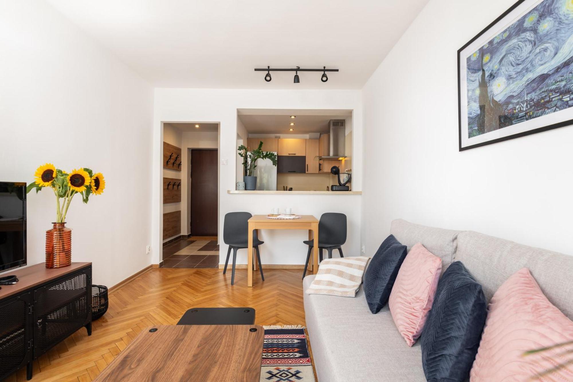 Przytulne Mieszkanko Z Balkonem I Parkingiem W Sercu Pragi Poludnie Apartament *