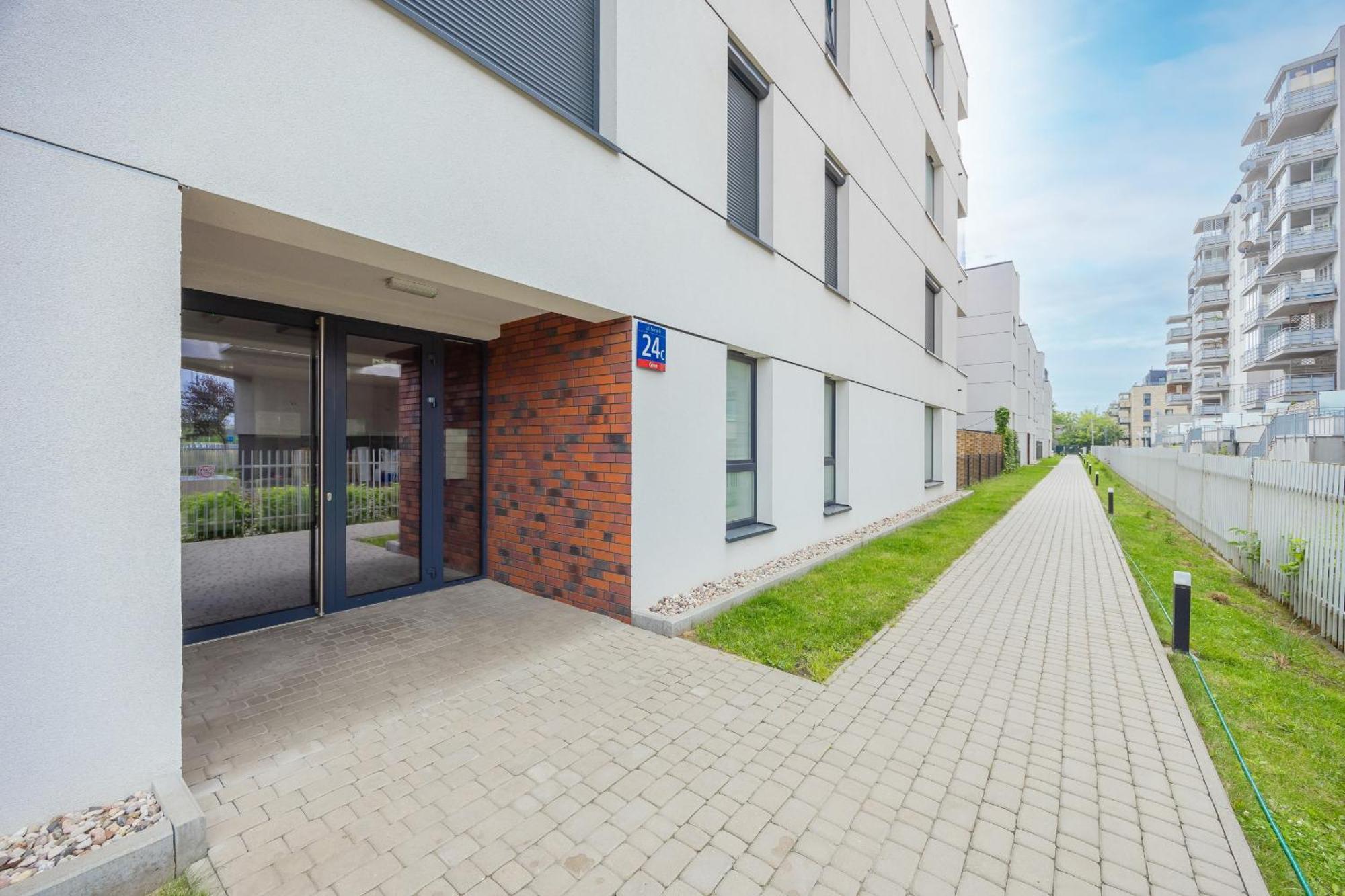Bright & Modern With Balcony In Bemowo District By Renters *