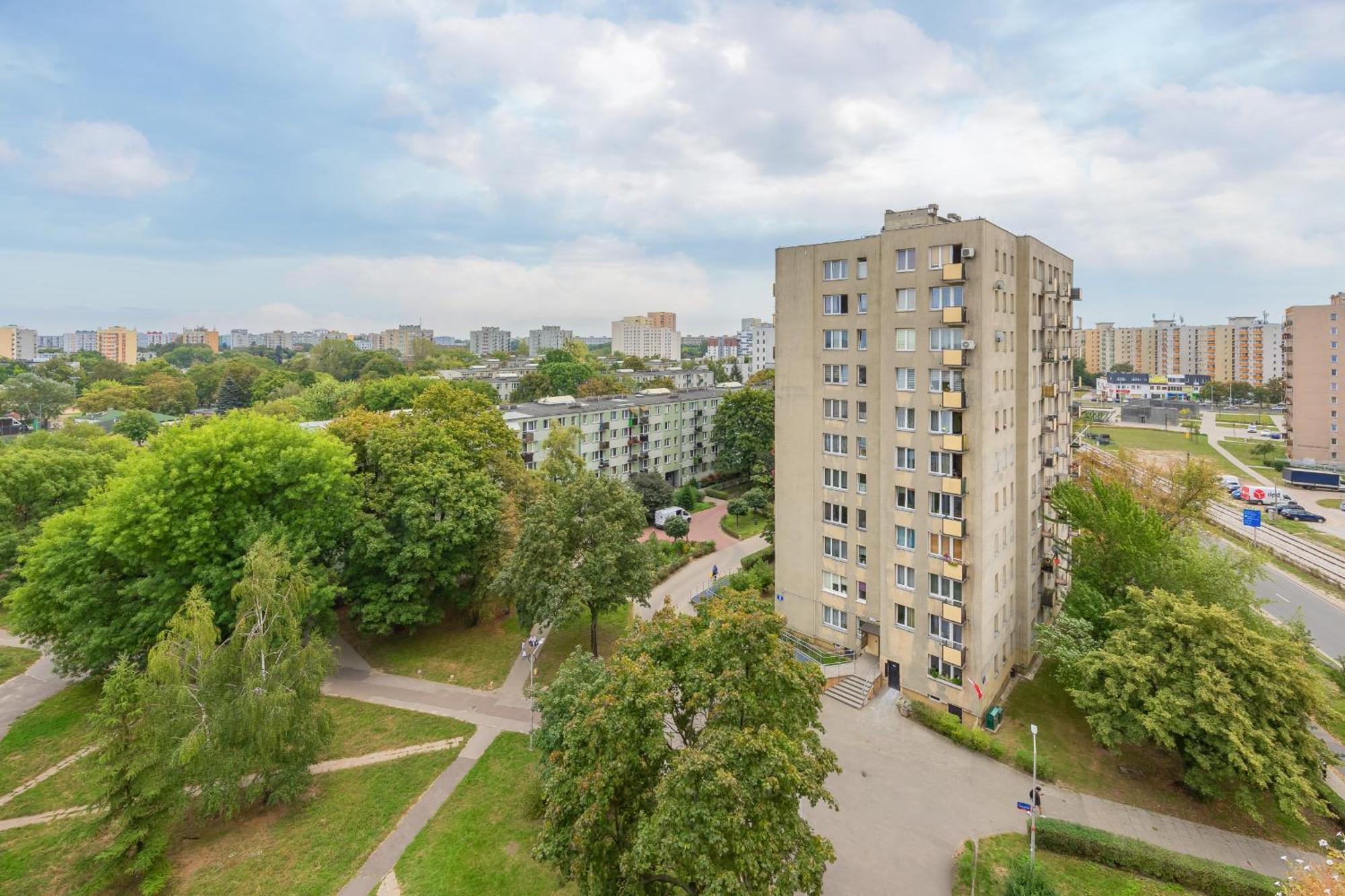 Apartment Targowek With Panoramic View In By Renters