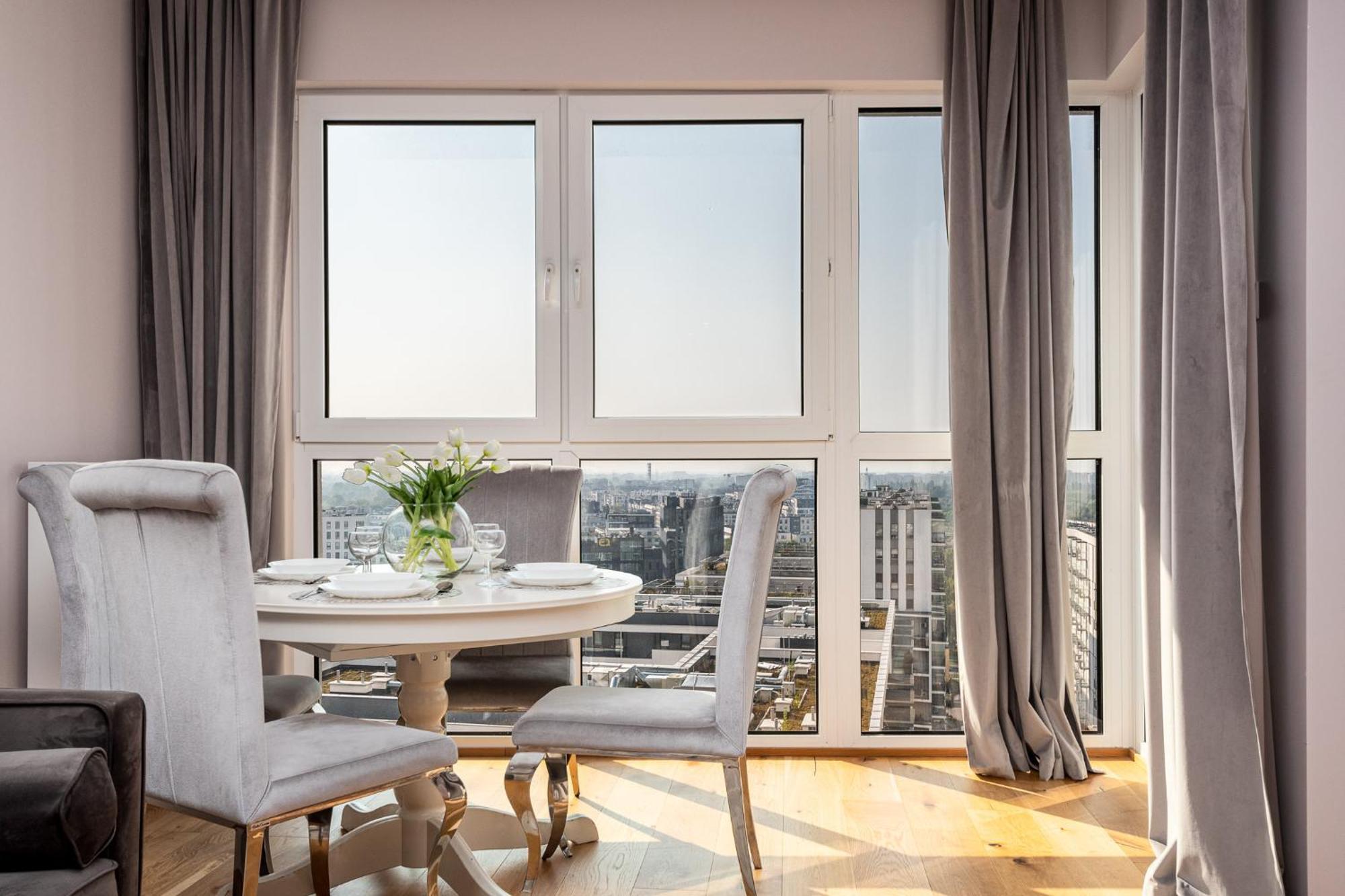 Kasprzaka 29 Wola Tower 3 Rooms, 80m2 16th Floor, Free Garage By Perfect * Warsaw