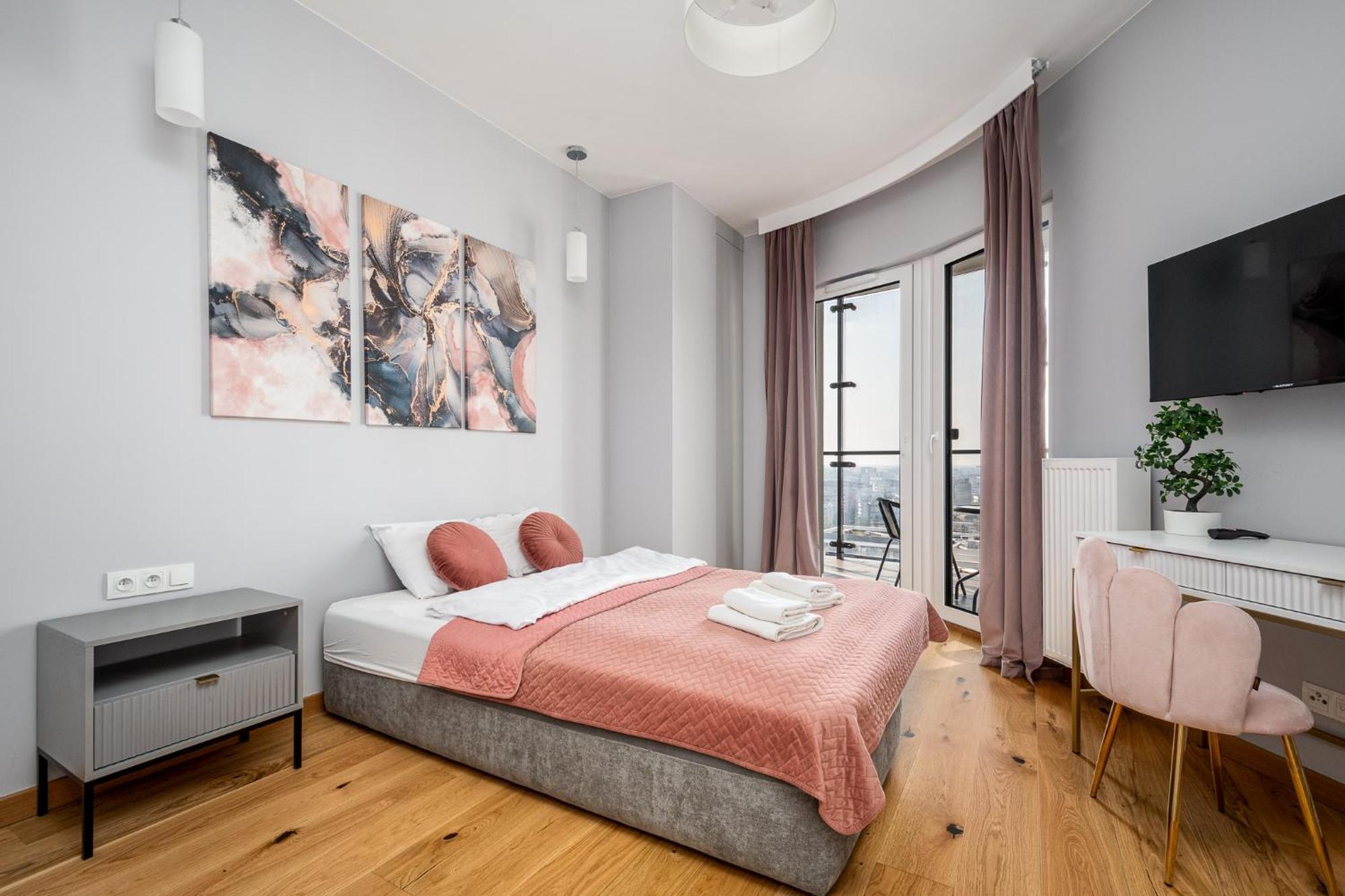 Kasprzaka 29 Wola Tower 3 Rooms, 80m2 16th Floor, Free Garage By Perfect Apartment Warsaw