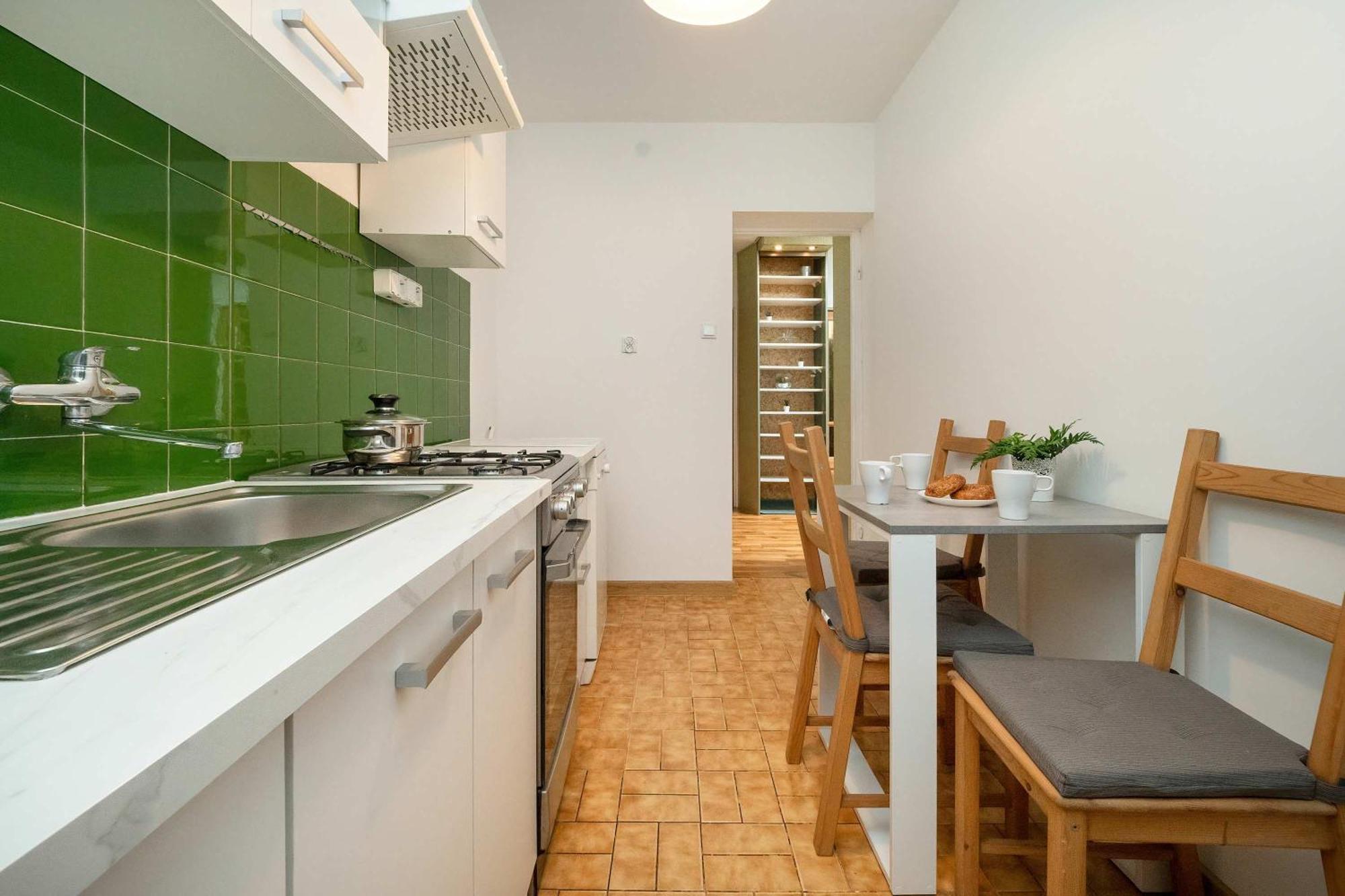 Merliniego Trendy With Desk By Renters Apartment Warsaw