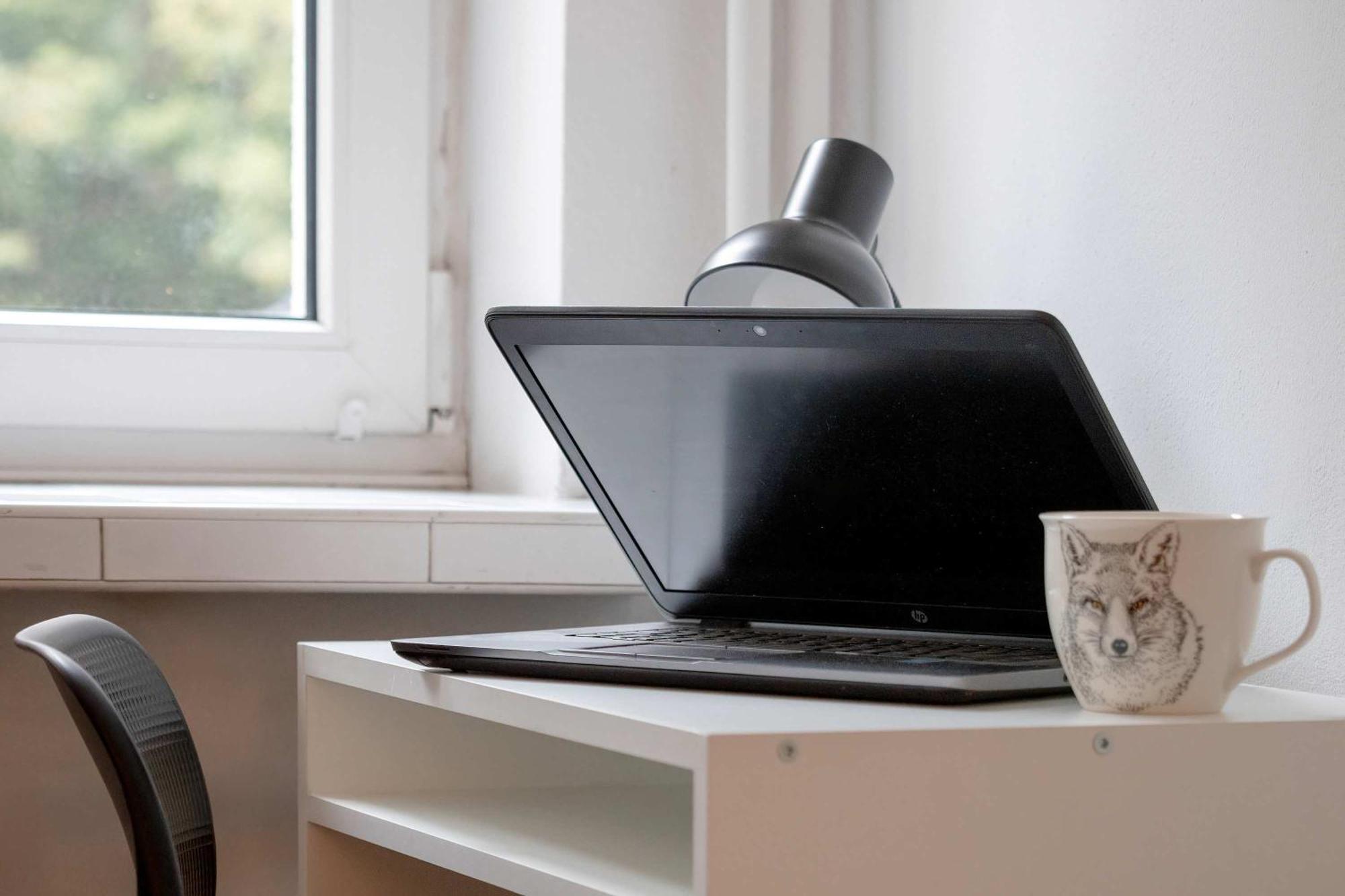 Merliniego Trendy With Desk By Renters Apartment *