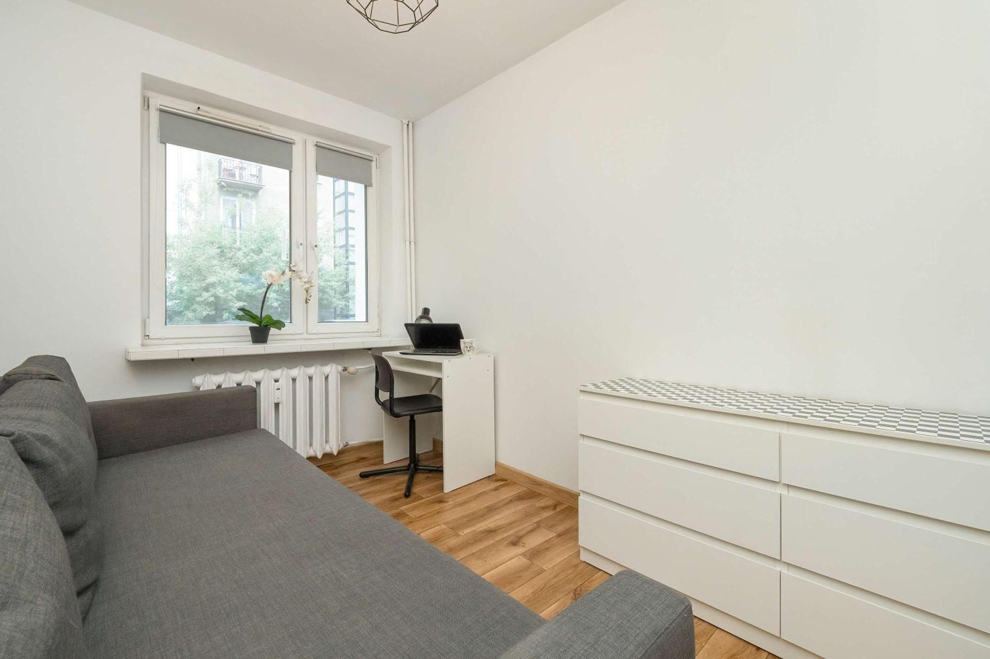 Merliniego Trendy With Desk By Renters Apartment Warsaw