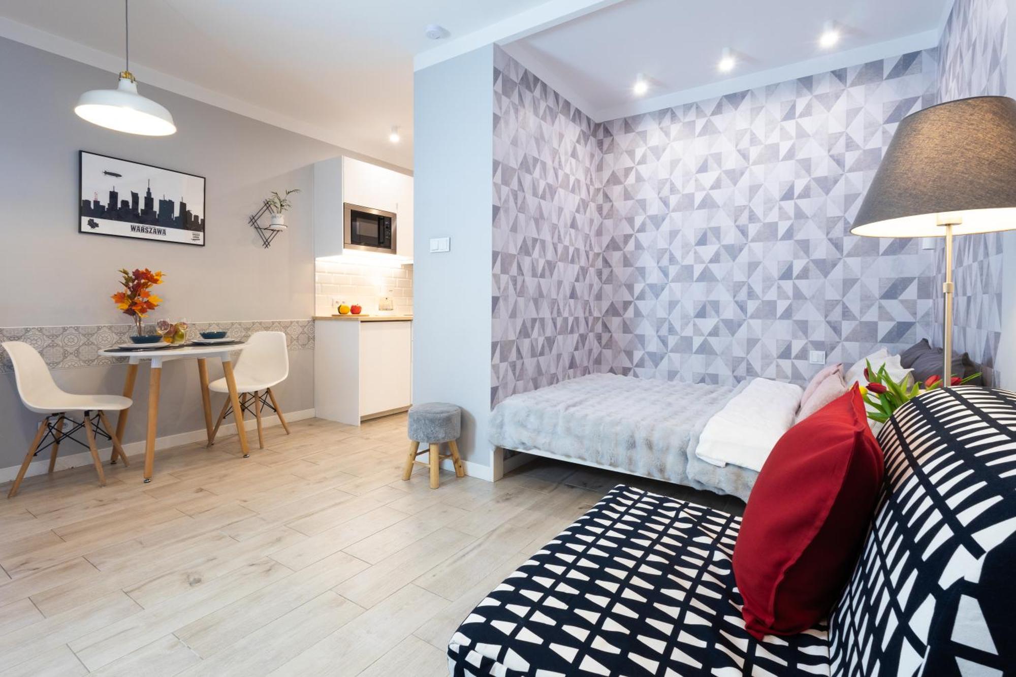 Dream W Sercu Miasta - Free Parking - Nowy Apartament Warszawa