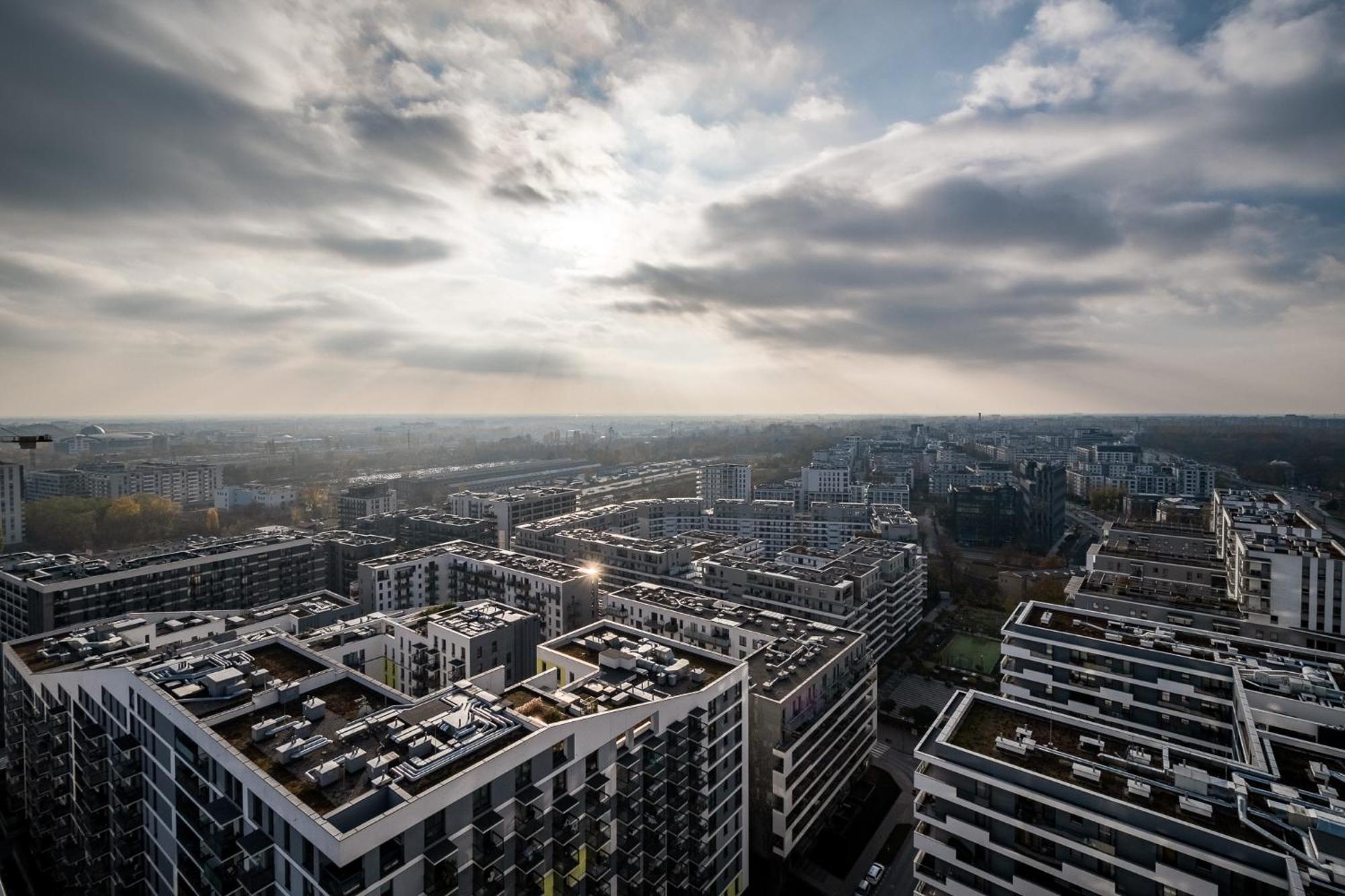 Panorama Viev 22th Floor Free Garage By Perfect 2211 * Warsaw