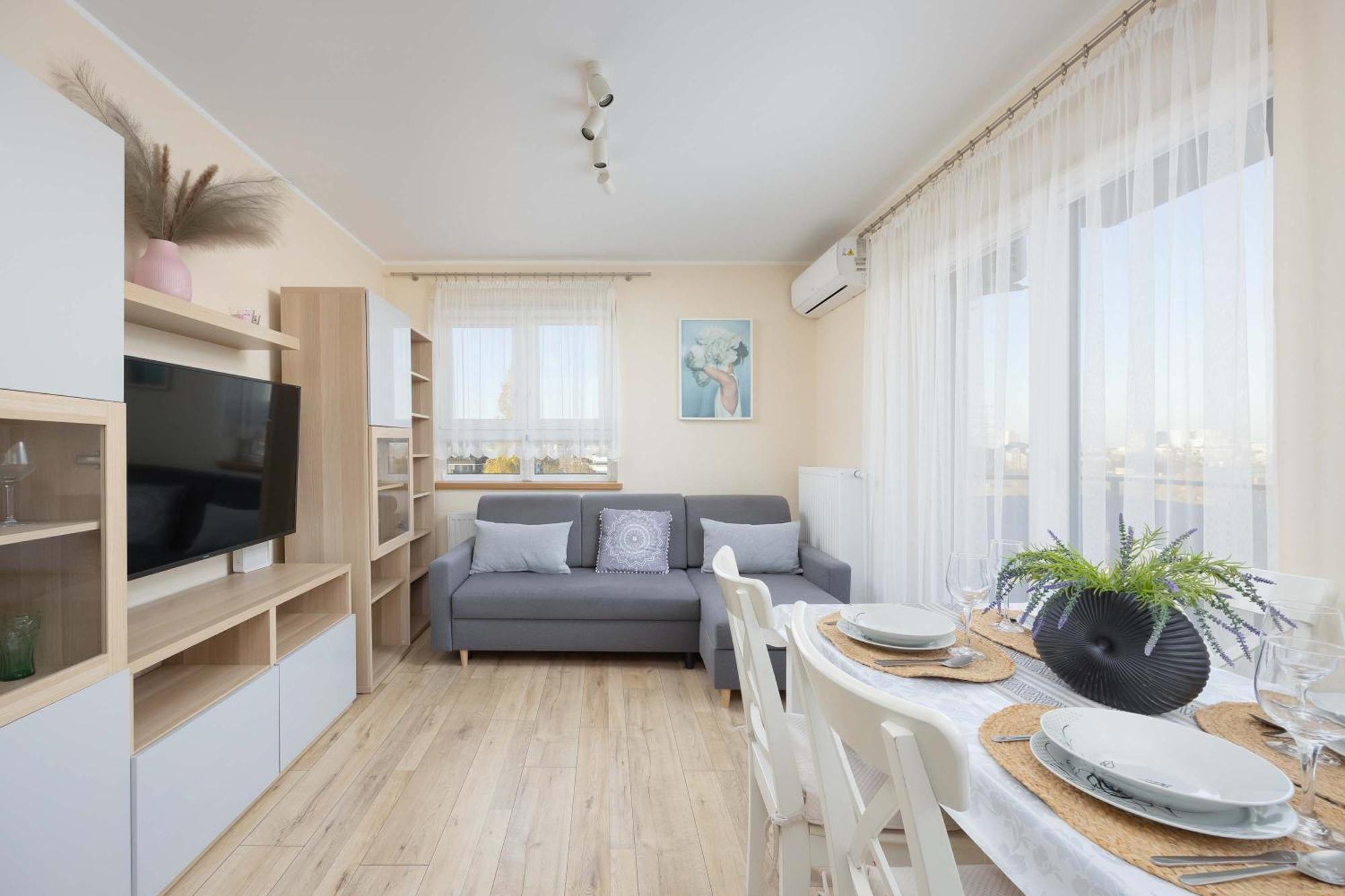 Sloneczny Z Pieknym Widokiem Klimatyzacja Renters