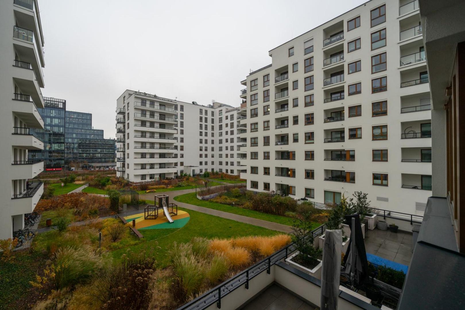 Postepu - Parking, Balcony, Ac - By Rentujemy Apartment