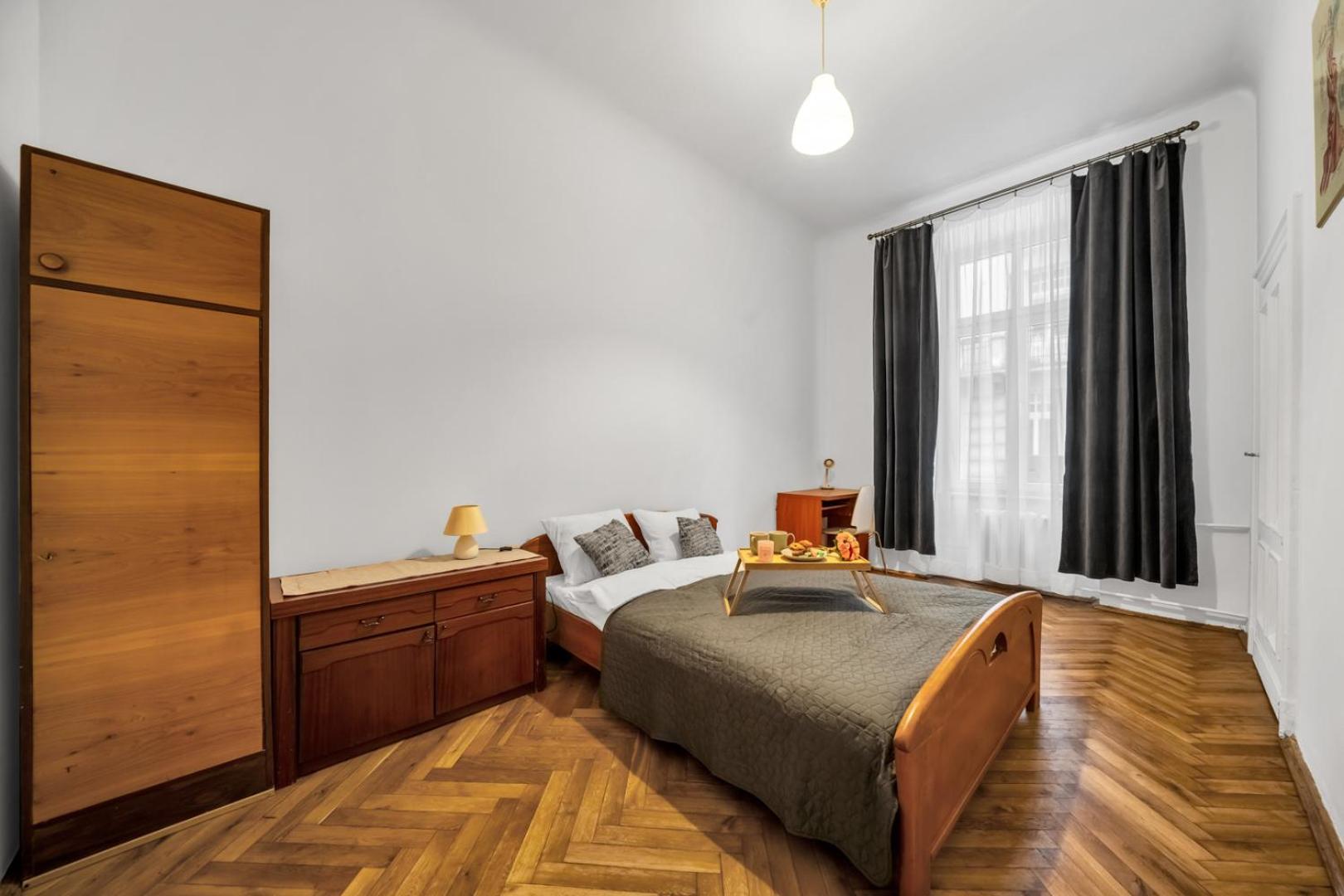 Polna - Balcony, Workspace, Location - By Rentujemy Apartment