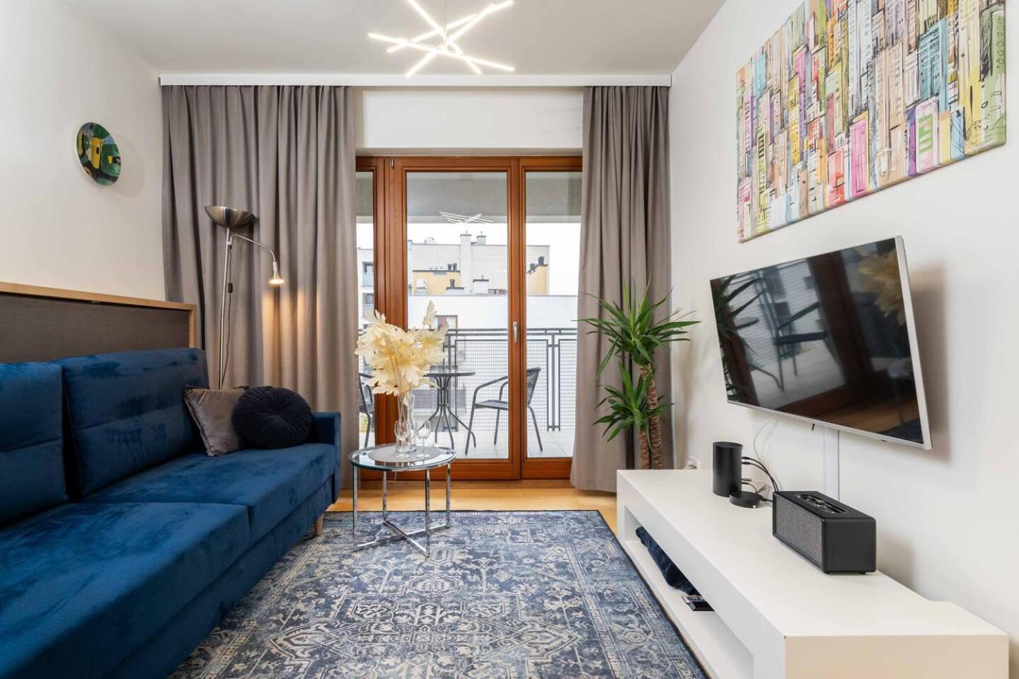 Apartment Urban Blue 2 Bedroom Wola Warsaw