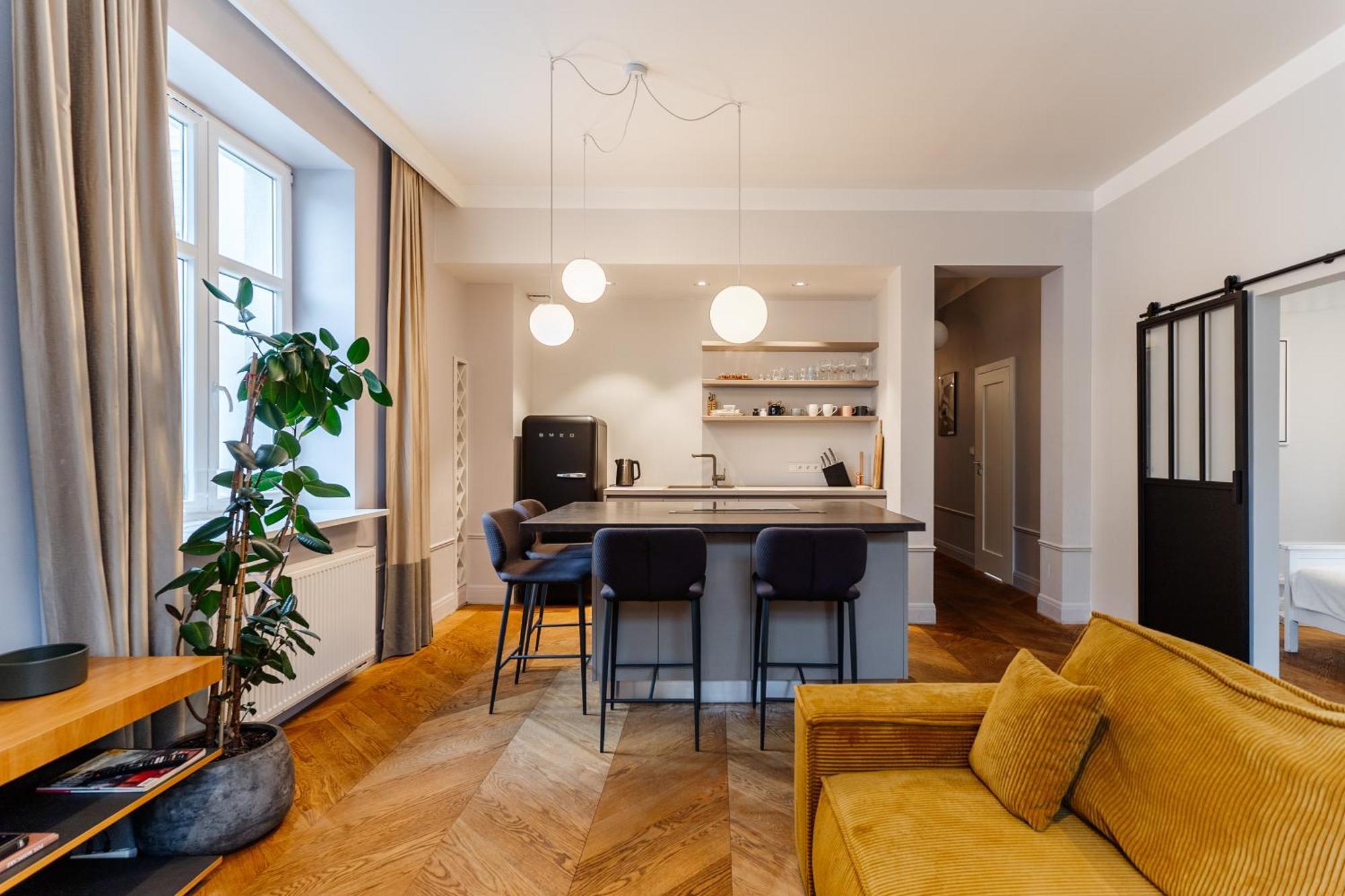 Concierge Gagarina Garden Apartment Warsaw