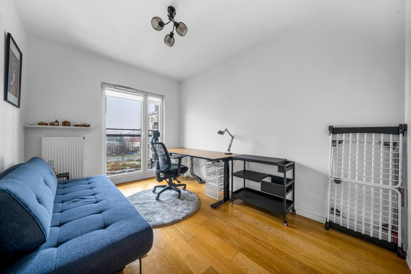 Apartment Wilanowska Prestige - 80m2, Parking & Balcony - By Rentujemy