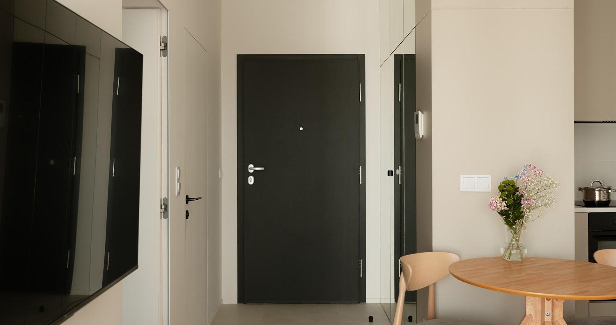 Cozy In Japandi Style With Parking Modlinska Zeran, Apartment