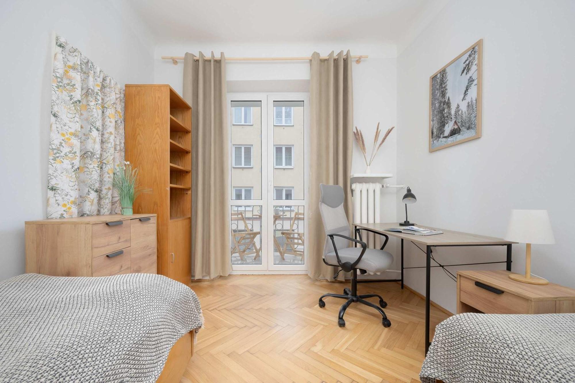 Klimatyczny Z 2 Sypialniami I Balkonem By Renters Apartament *