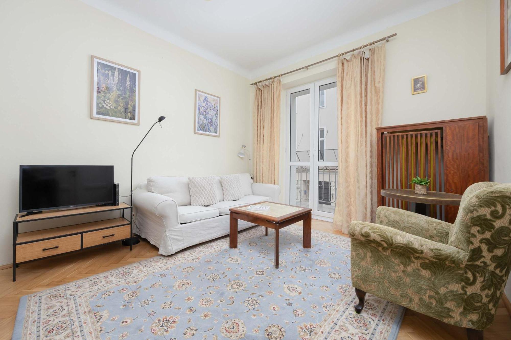 Apartament Klimatyczny Z 2 Sypialniami I Balkonem By Renters