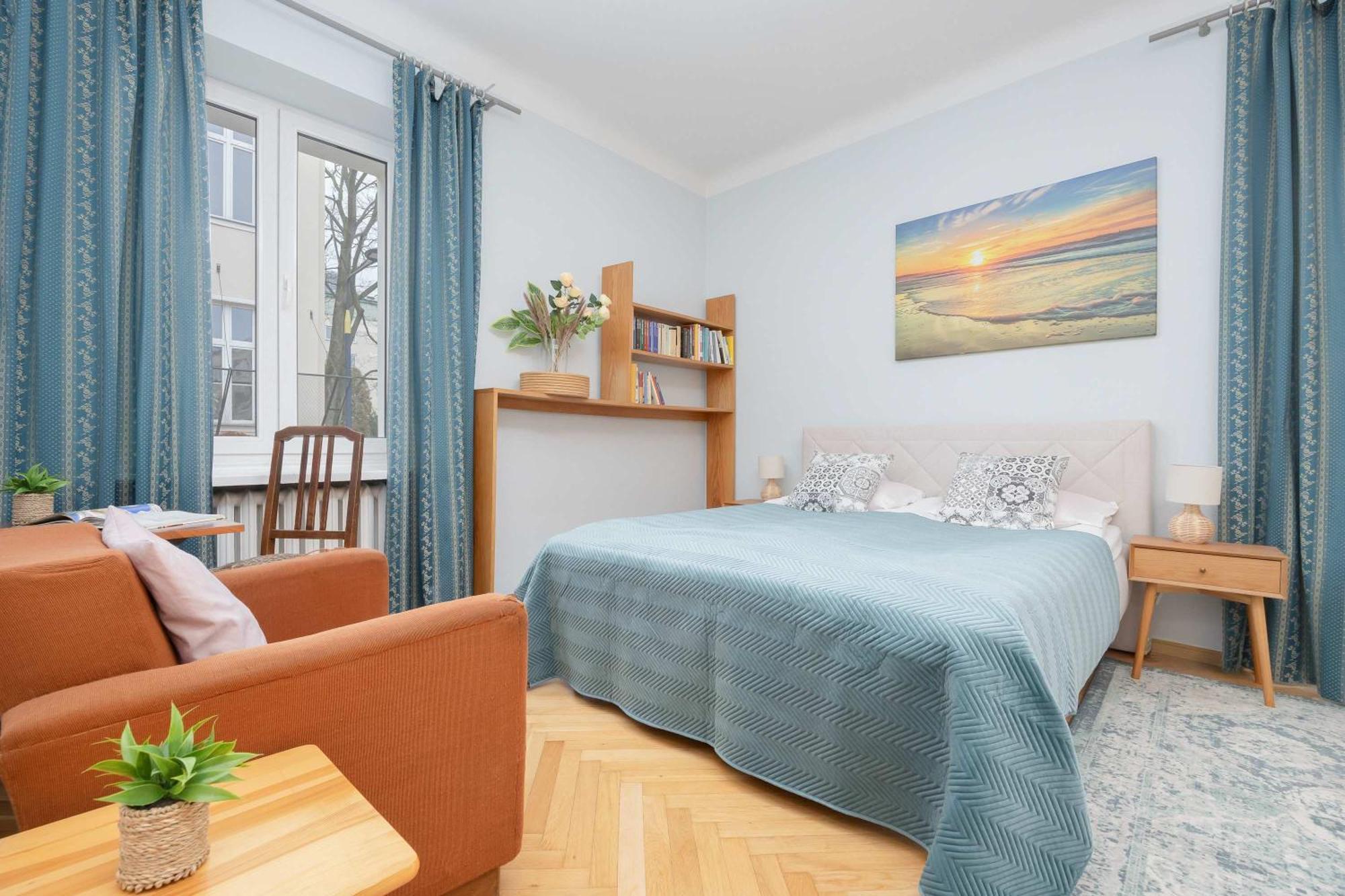 Klimatyczny Z 2 Sypialniami I Balkonem By Renters Apartament Warszawa