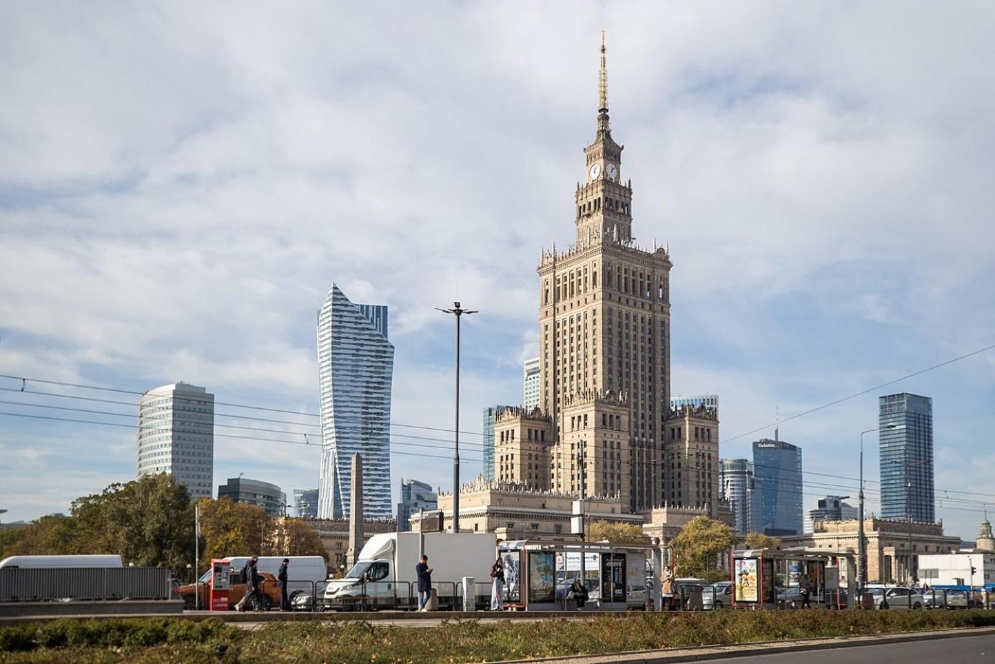 Widok 53m2, Centrum Warszawy, Darmowy Parking Apartment Warsaw