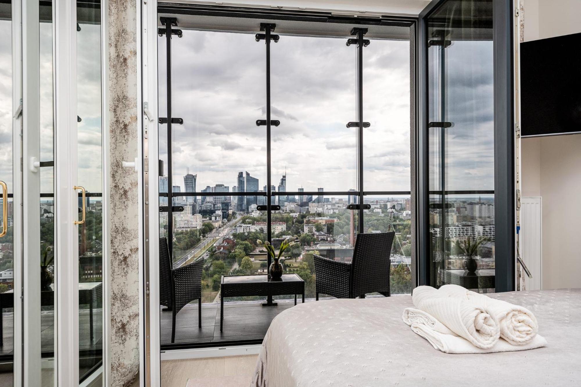 Kasprzaka 29 Panorama Tower 21 Th Floor By Perfect 2118 Apartment *