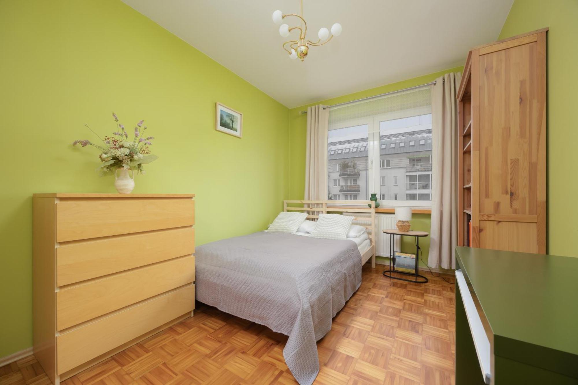 Apartment Stryjenskich Cozy With Balcony In Ursynow District By Renters