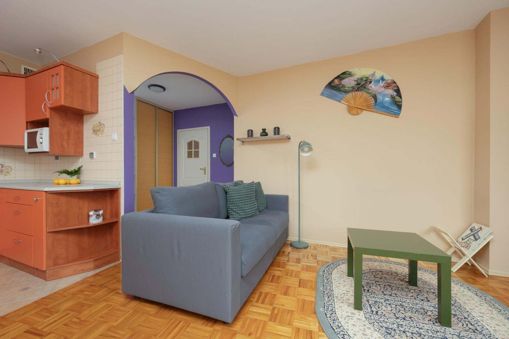 Stryjenskich Cozy With Balcony In Ursynow District By Renters