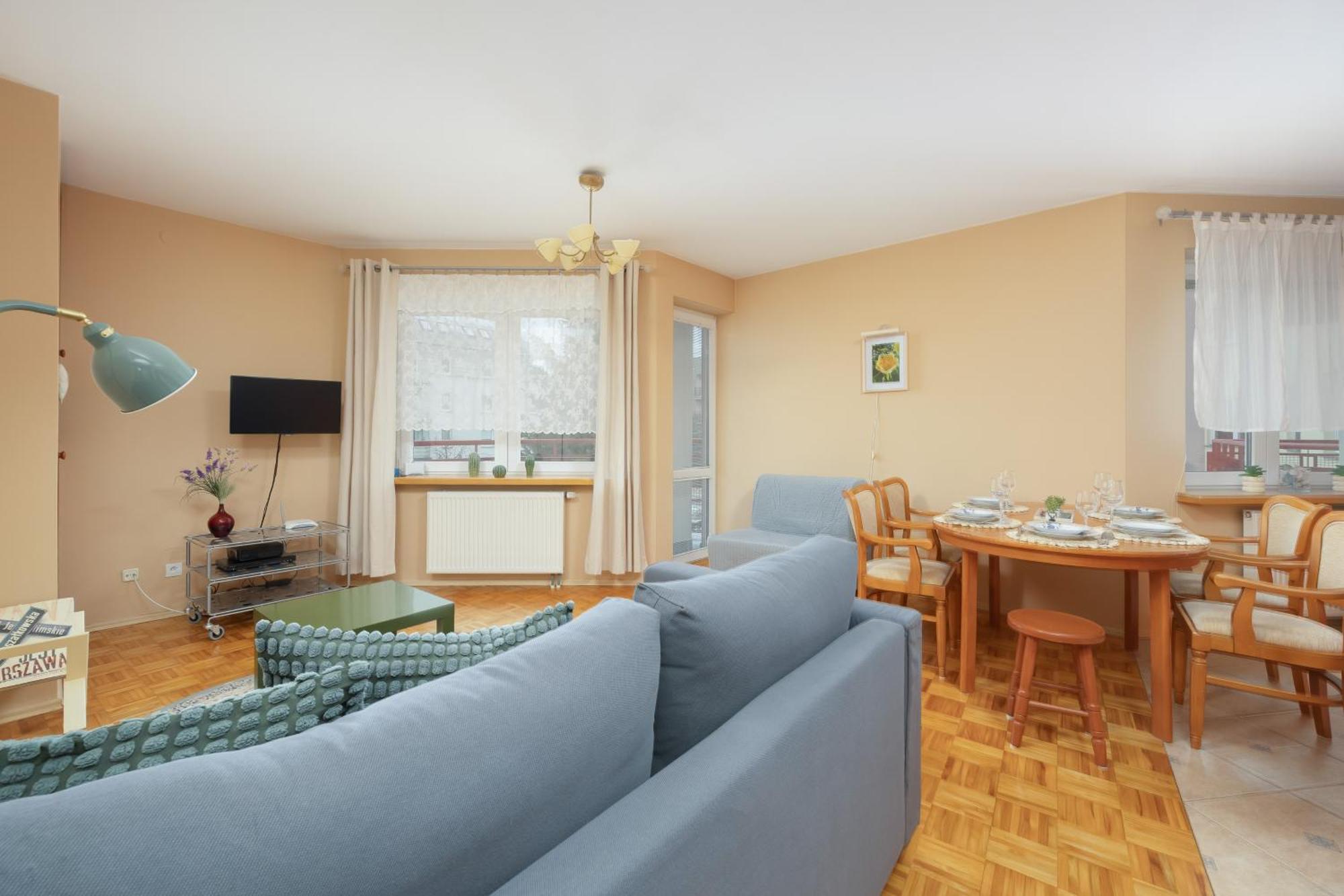 Stryjenskich Cozy With Balcony In Ursynow District By Renters Apartment Warsaw