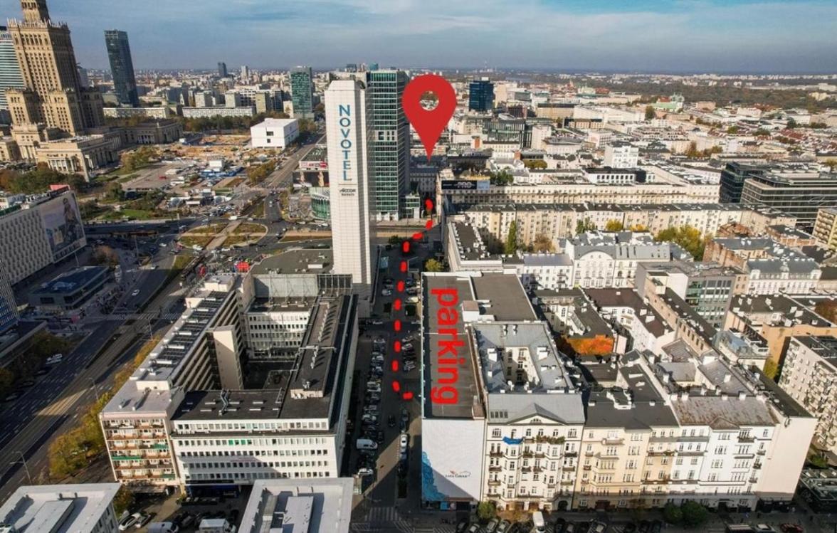 Widok 53m2, Centrum Warszawy, Darmowy Parking Warsaw