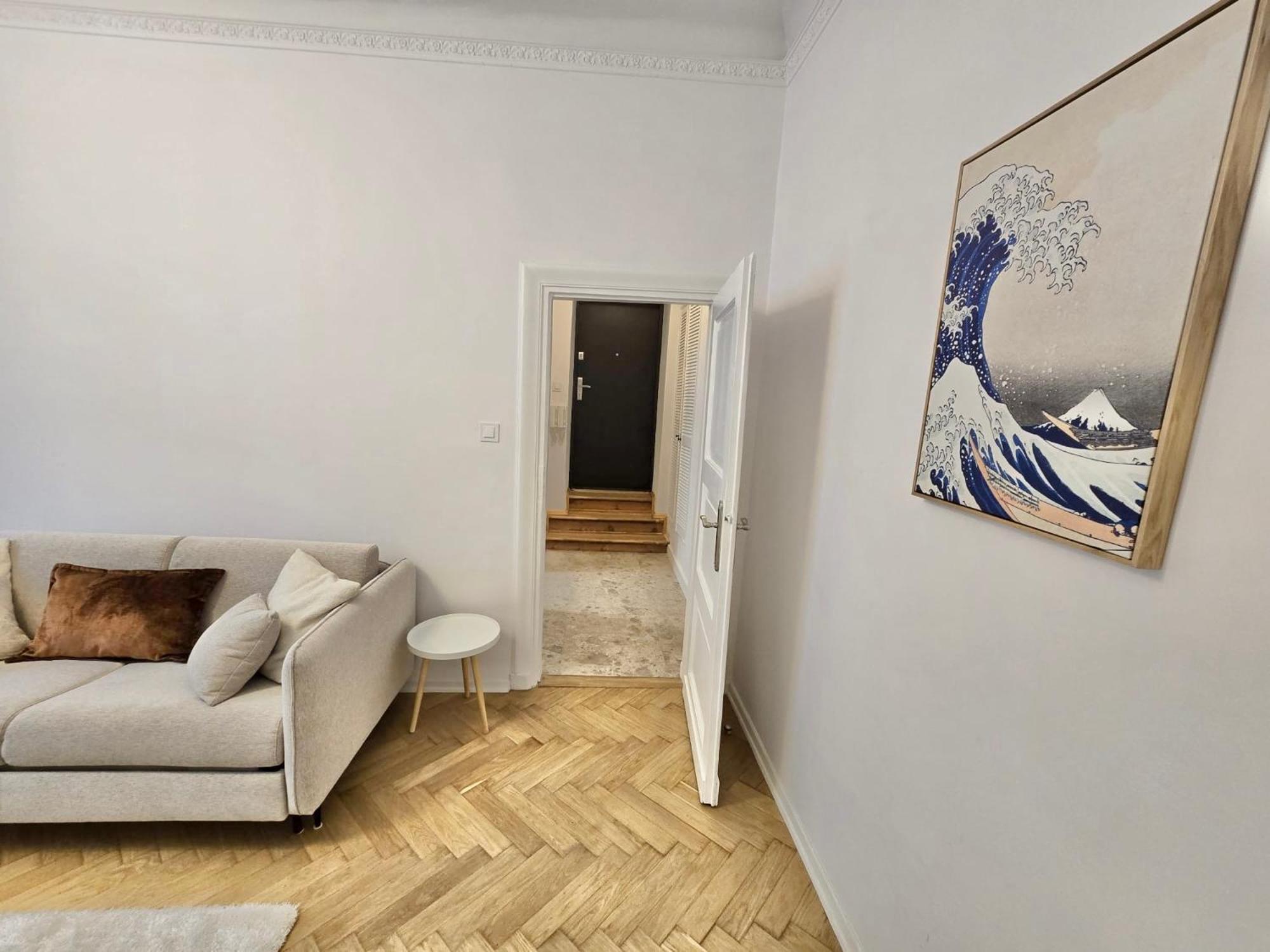 Widok 53m2, Centrum Warszawy, Darmowy Parking Warsaw