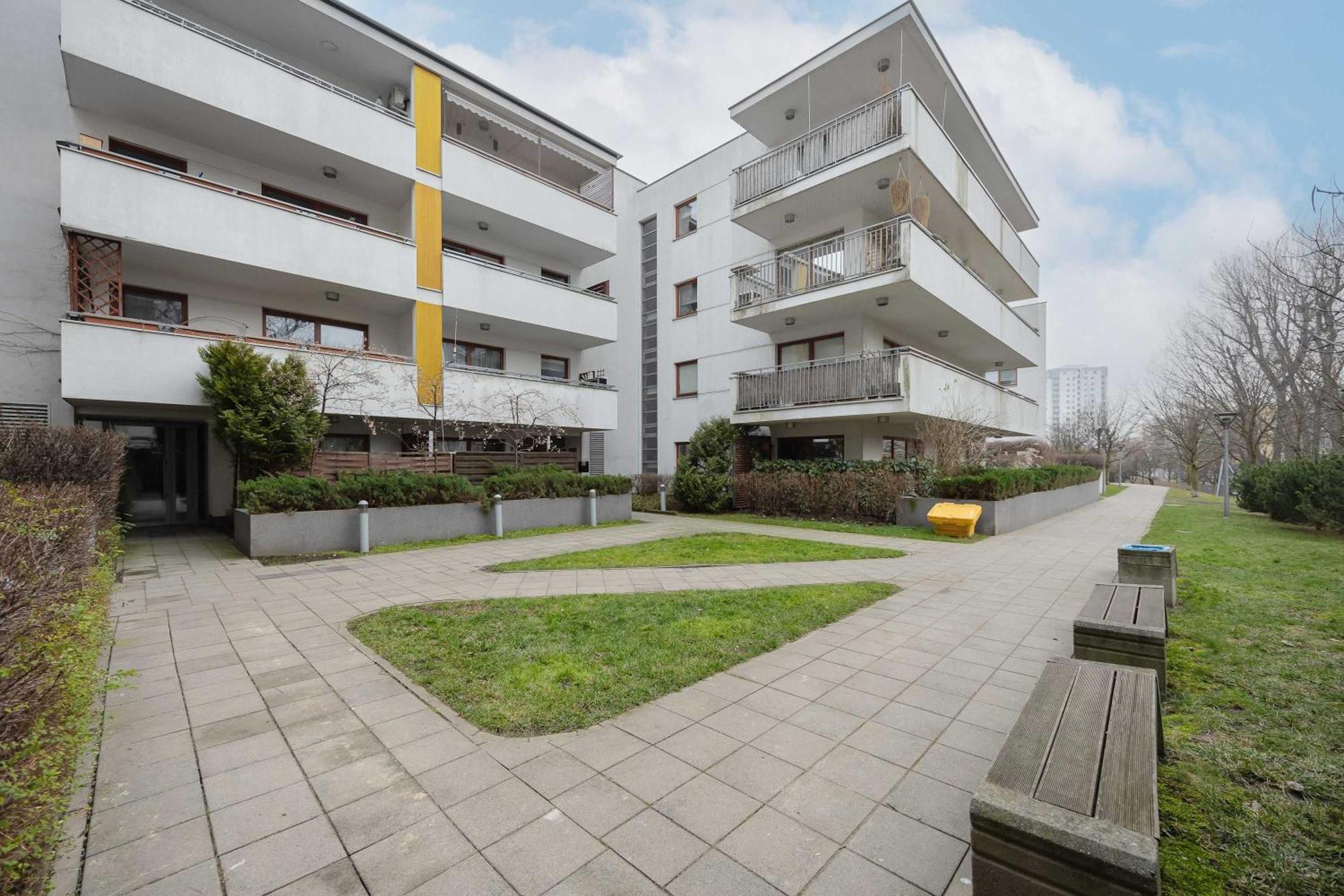 Bright With Terrace & Parking Near Metro Kondratowicza By Renters *