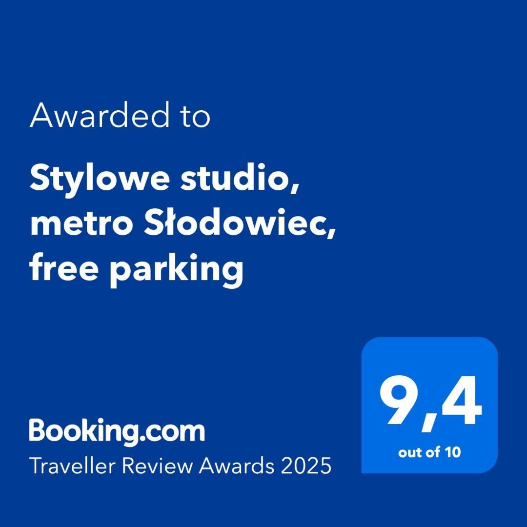 Stylowe Studio, Metro Slodowiec, Free Parking Căn hộ *