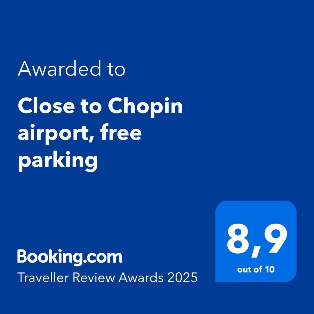 Close To Chopin Airport, Free Parking Warsaw