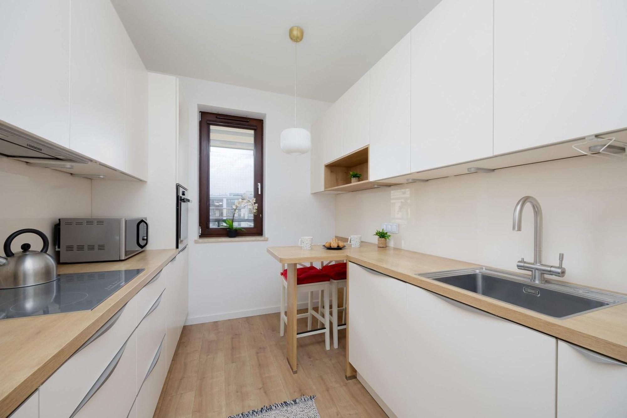 Family With Air Conditioning And Parking In Warsaw's Mokotow District By Renters Apartment Warsaw