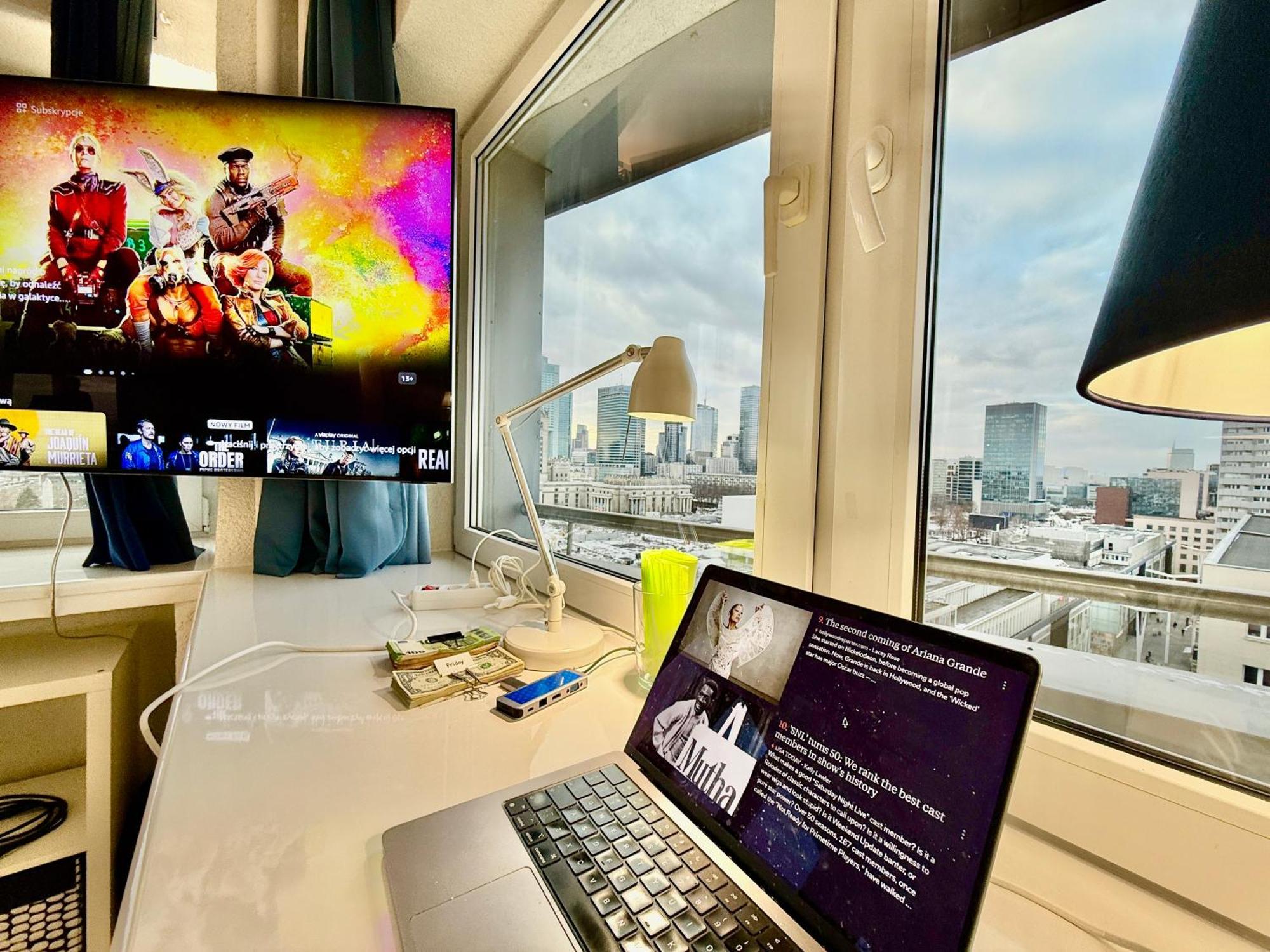 Apartment Sawa 7 Wifi8gbs 85'tv 4k Netflix Warsaw