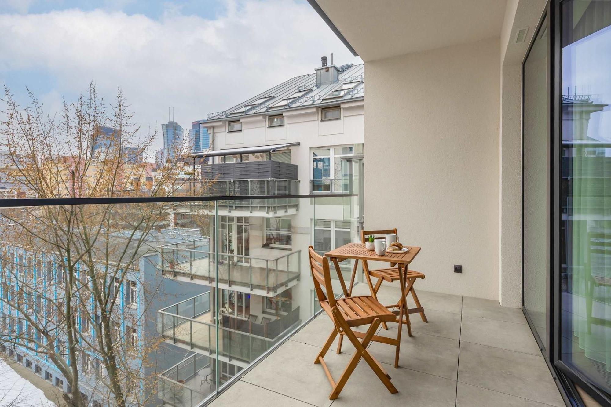 Chronos With Parking And Air Conditioning In Wola By Renters Prestige