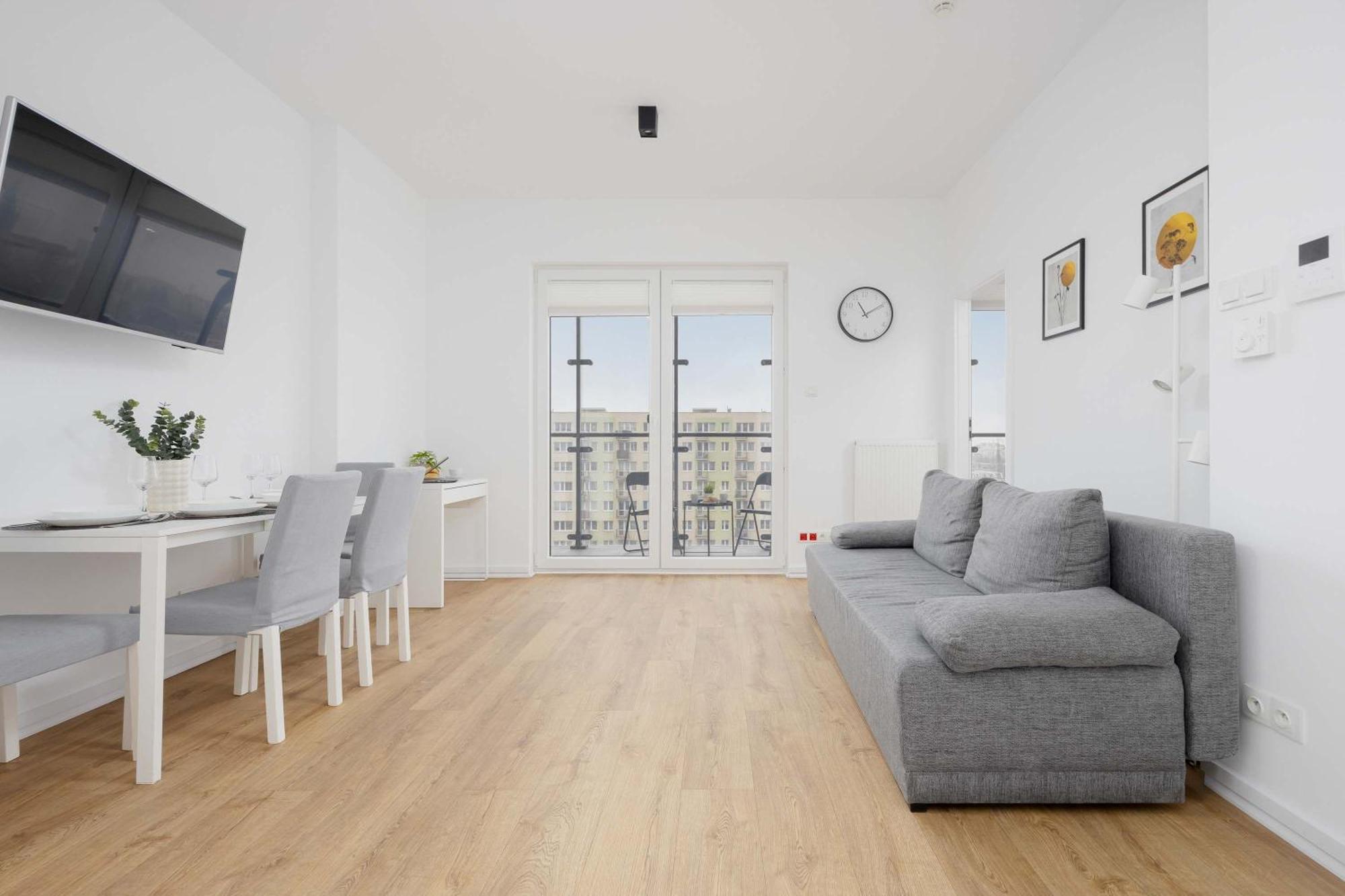 Kasprzaka Near Metro Plocka With Ac And Parking By Rent Like Apartment Warsaw