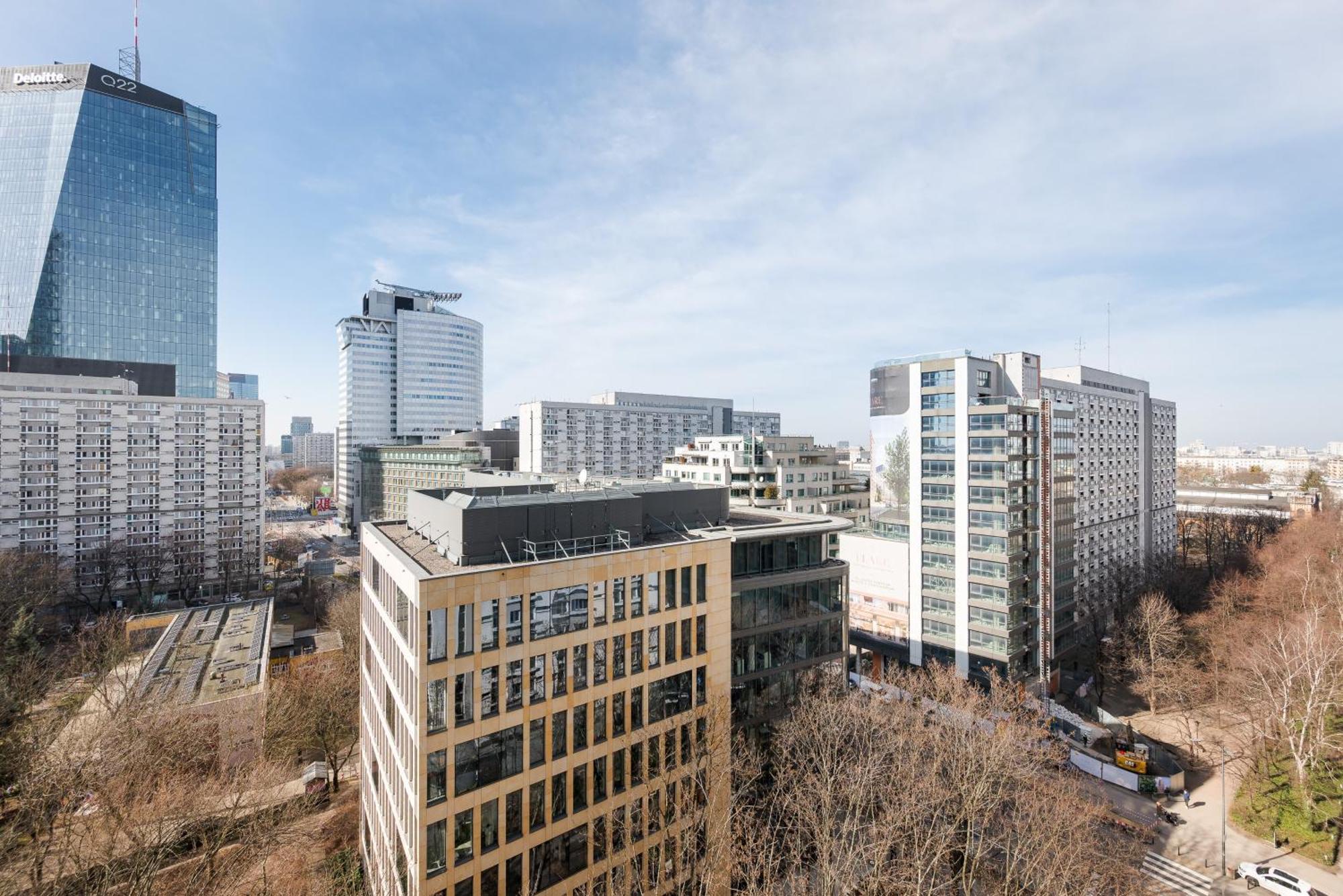 Apartment Towers Skyline *