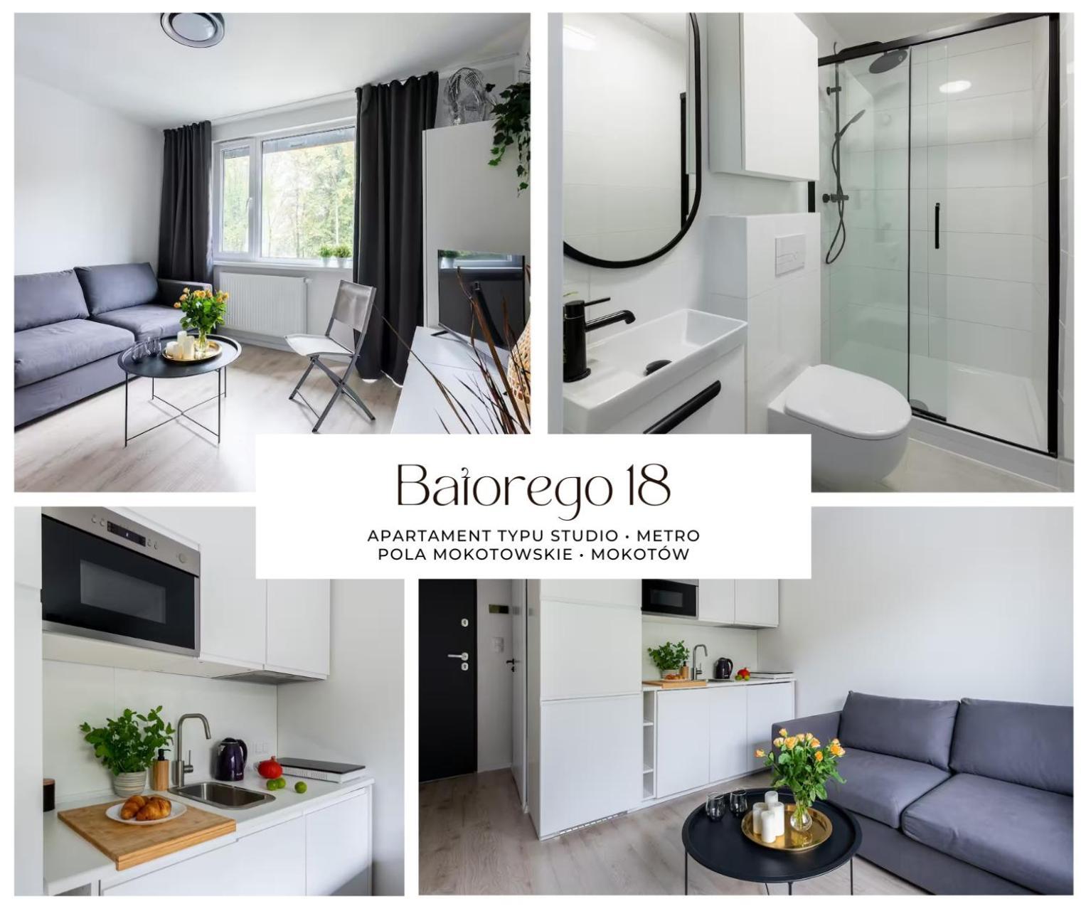 Apartament Batorego 18 - White - 450m Stacja Metra Pola Mokotowskie, 800m Biblioteka Narodowa, 20m Piekny Park Pola Mokotowskie, 800m Do Sgh - Wifi - Smart Tv - Good