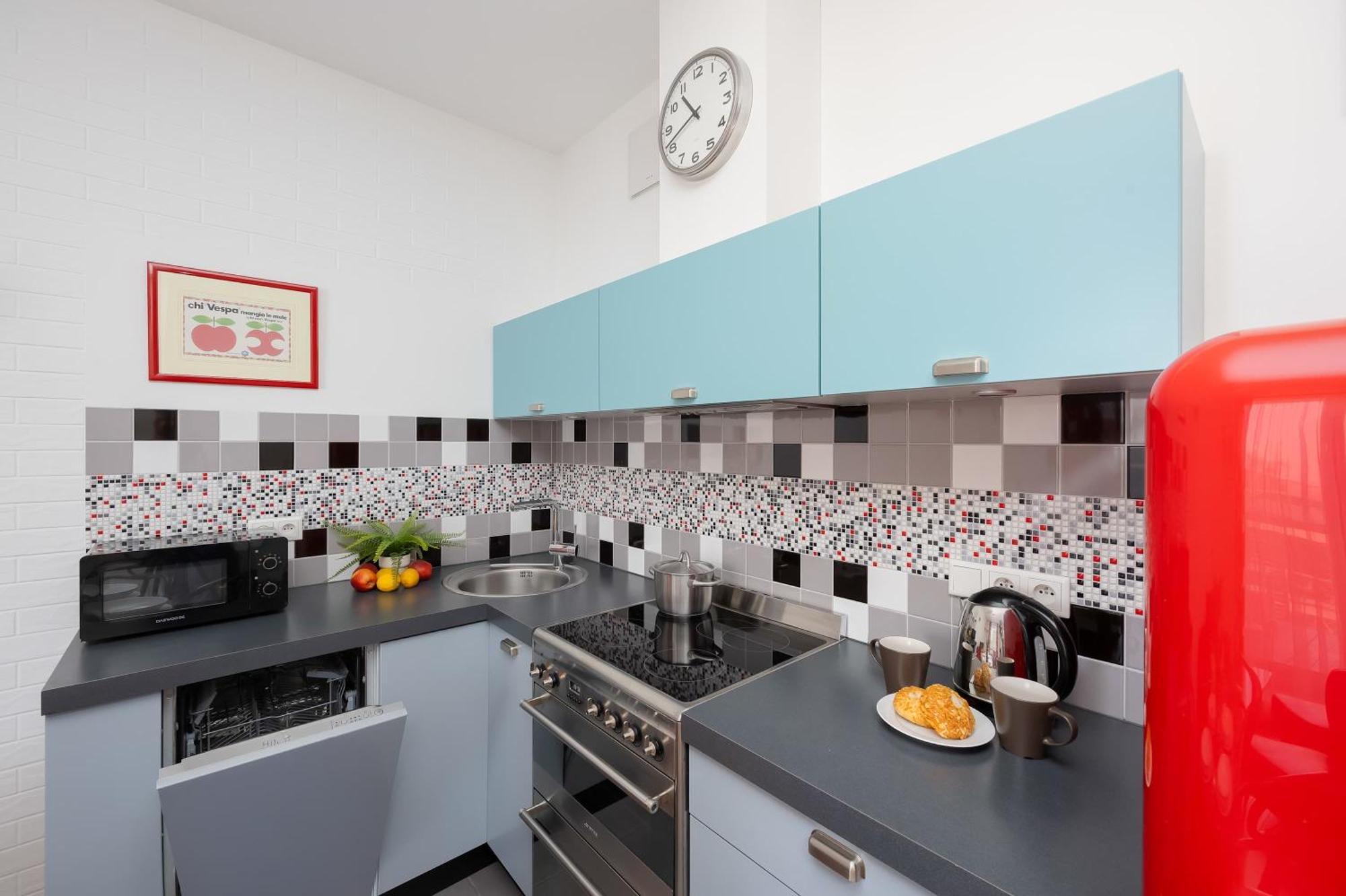 Leszczynska American Retro With Balcony Warsaw's Powisle By Renters Căn hộ