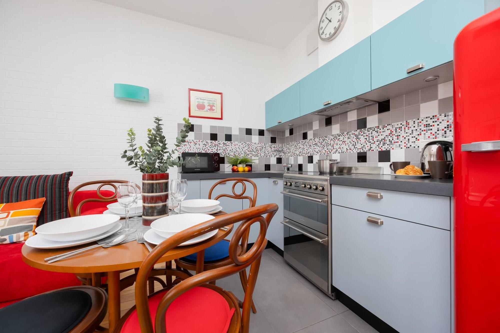 Leszczynska American Retro With Balcony Warsaw's Powisle By Renters Căn hộ *