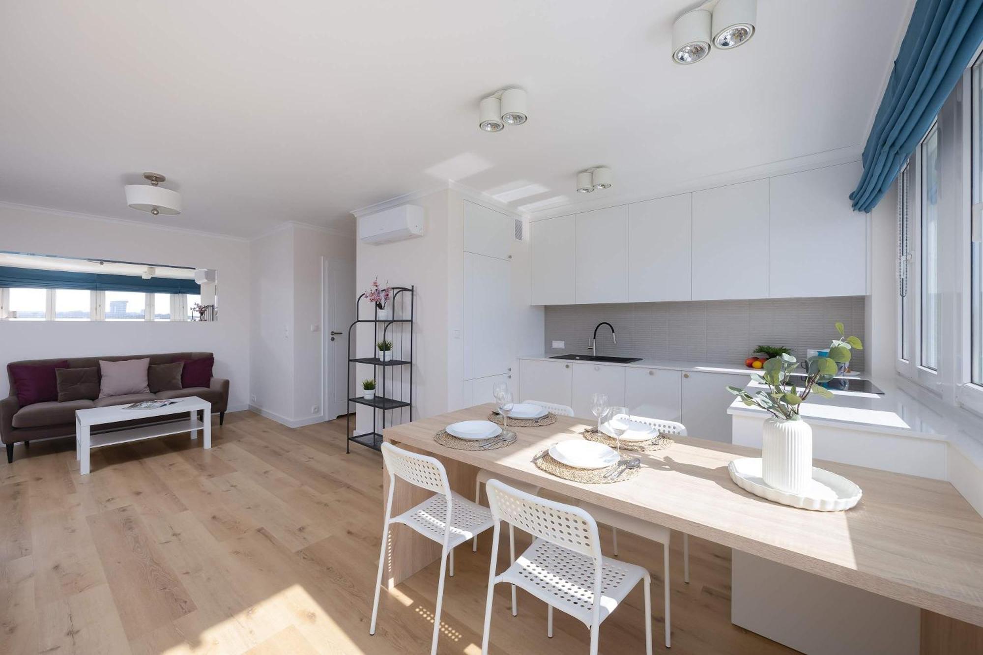 Bright Cityview With Ac Near Pge Narodowy By Renters * Warsaw