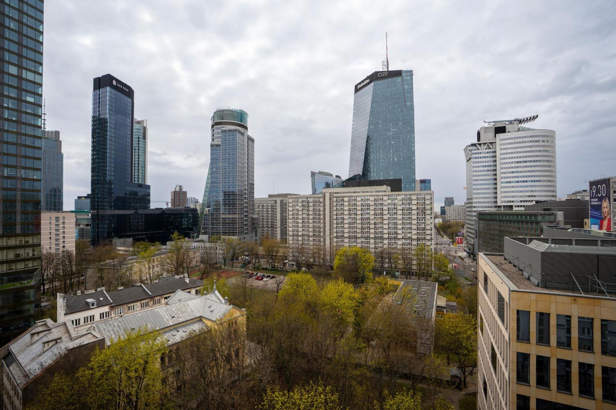 Towers Skyline Warsaw