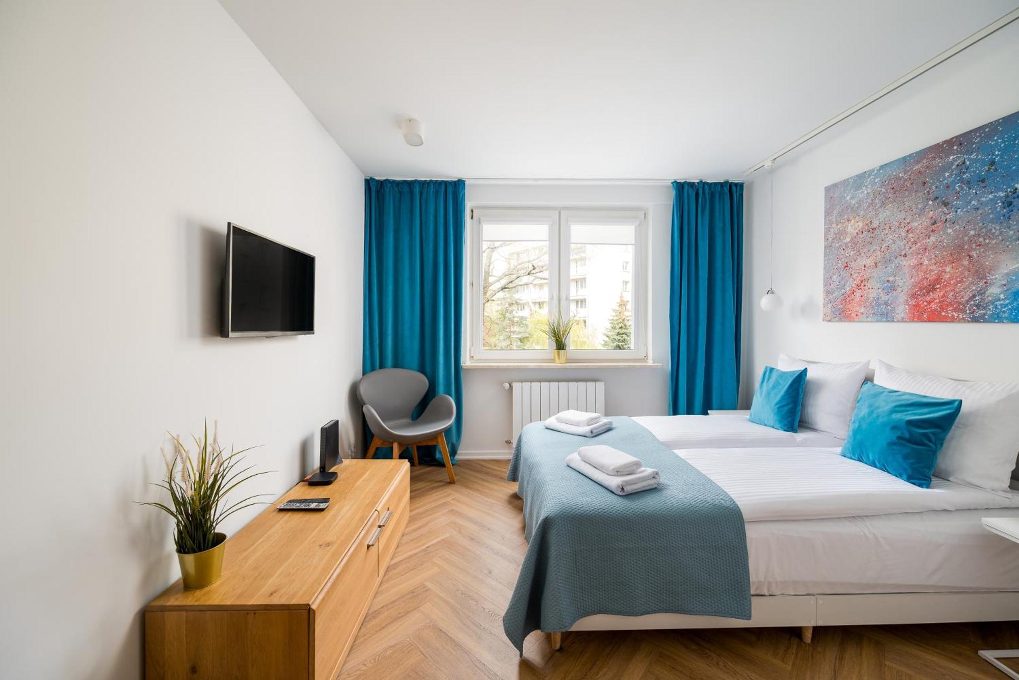 Solec Blue Harmony Studio Apartment Warschau