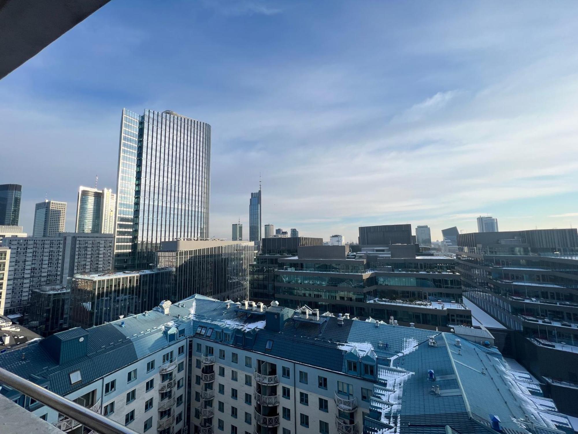 Apartment Duzy Przestronny Z Darmowym Parkingiem I Dwoma Balkonami Warsaw