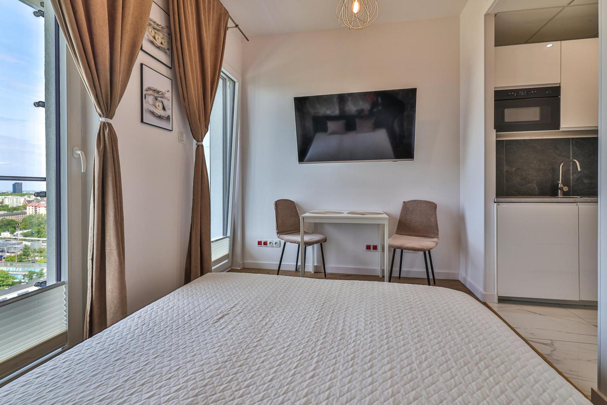 Apartamento Kasprzaka 29 Wola Tower Free Garage By Perfect Varsóvia