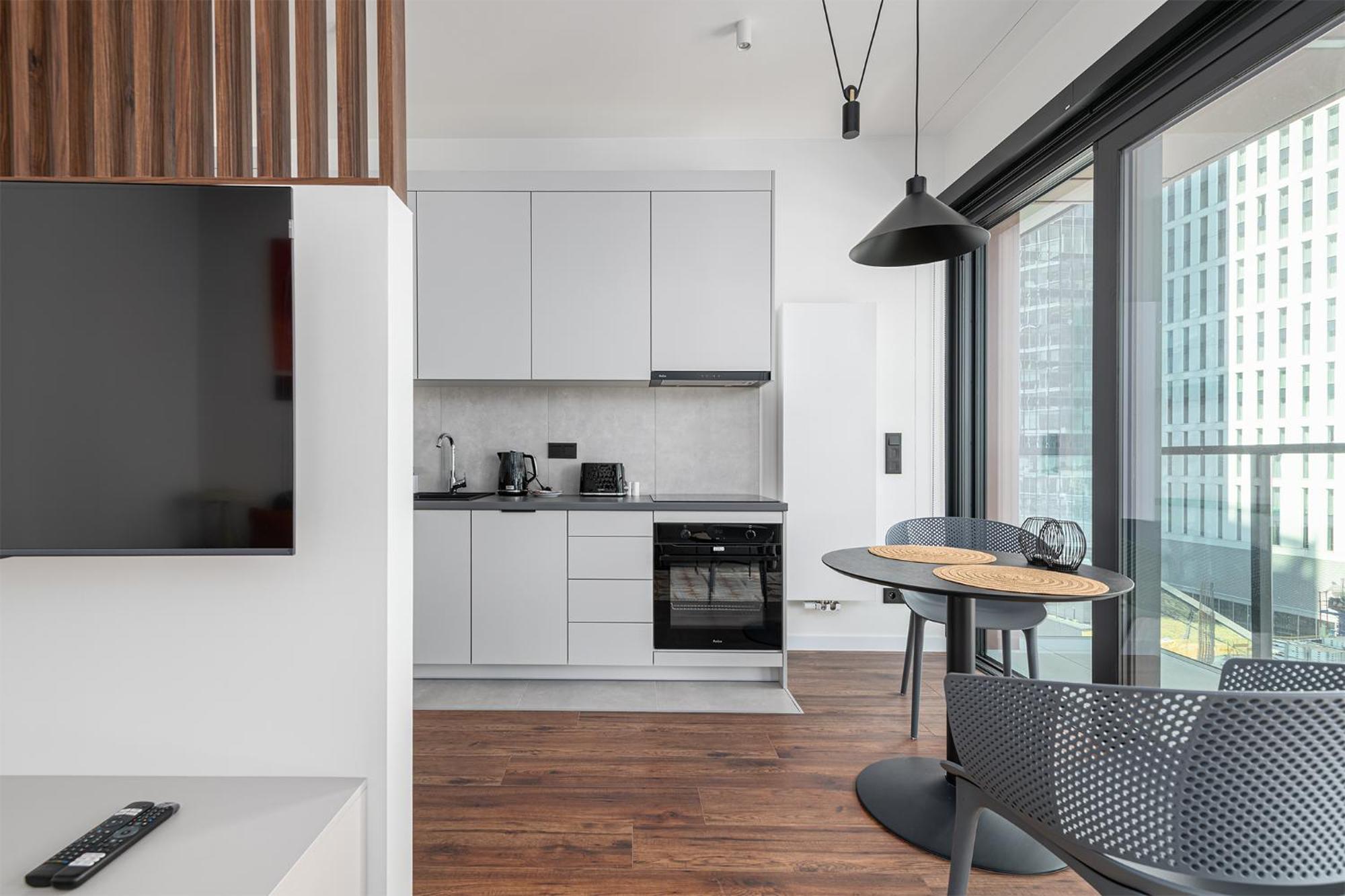 Apartment Rentplanet - Towarowa Towers Warsaw