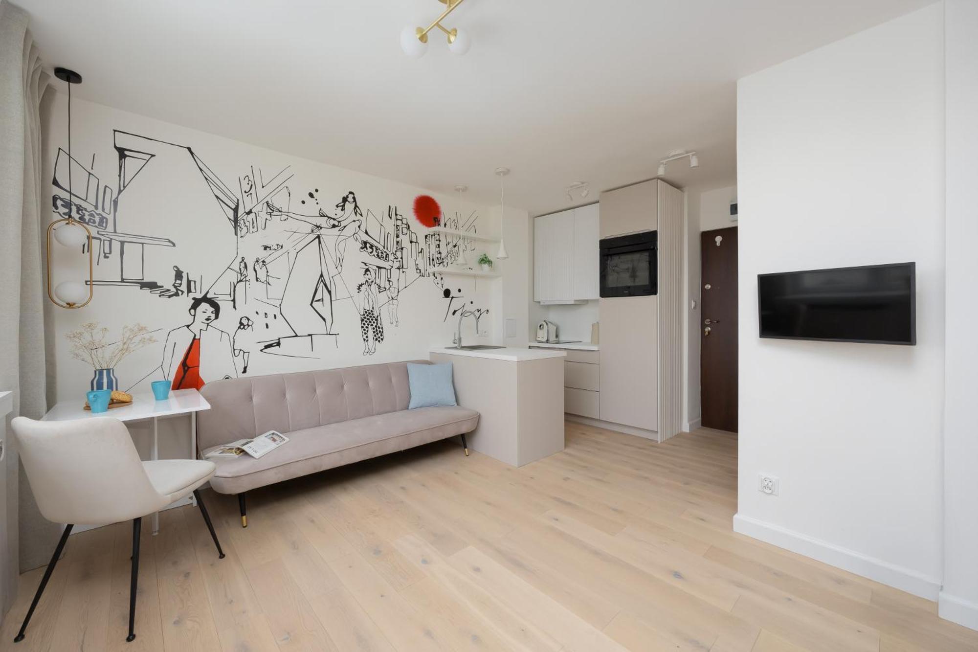 Apartament Stylish Located Near Pge Narodowy By Renters *